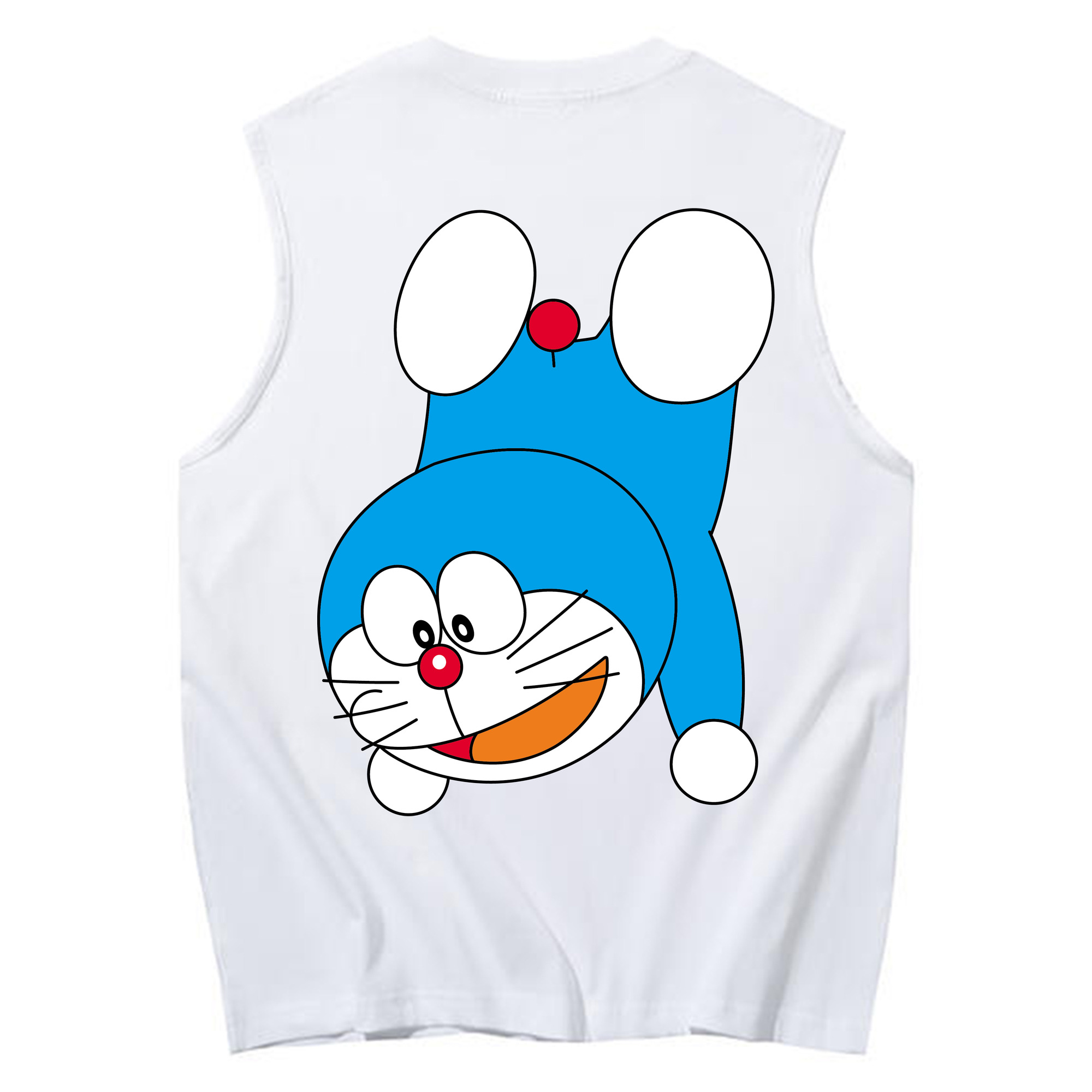 （画像用） ドラえもん Doraemon コットン100％タンクトップ（背面プリント）