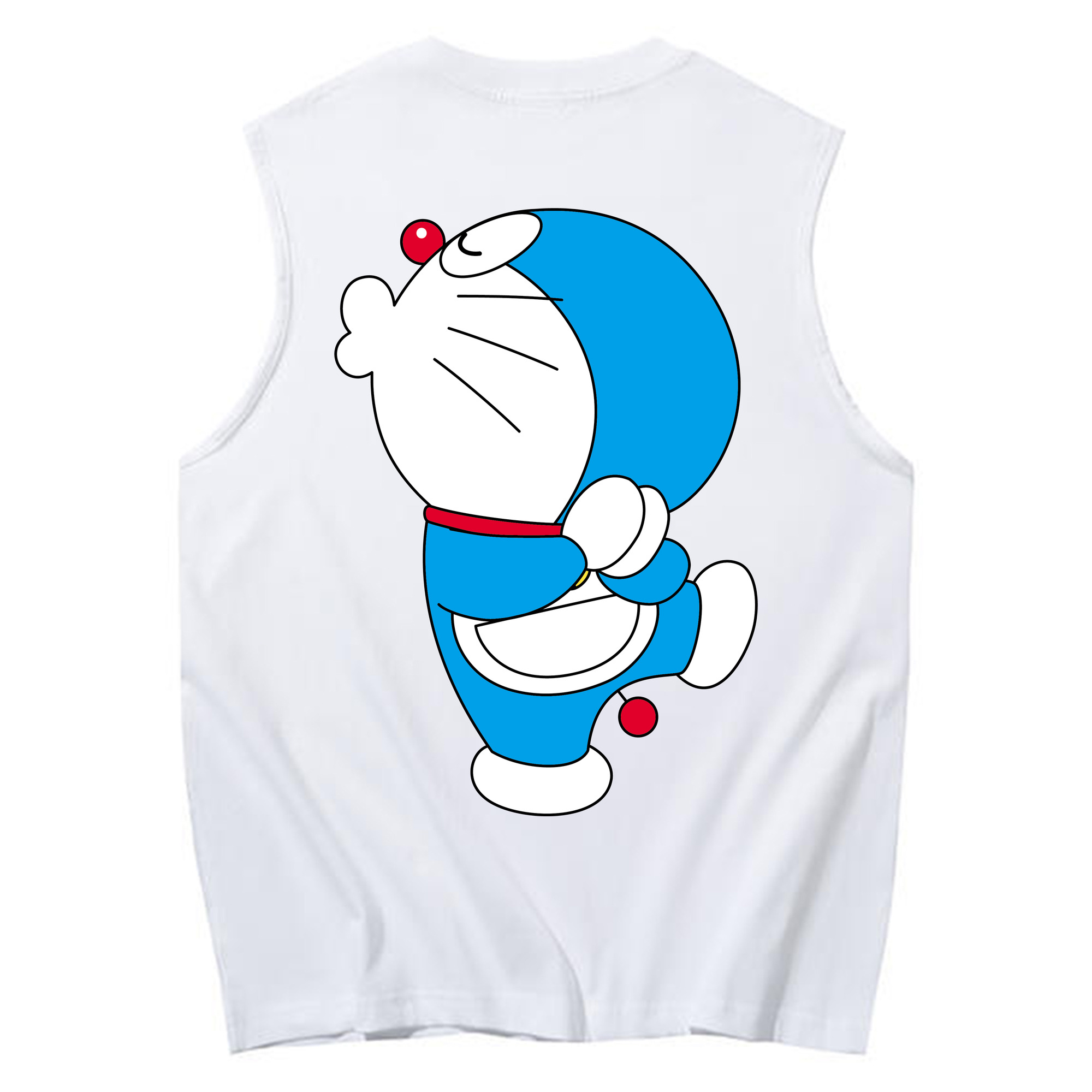（画像用） ドラえもん Doraemon コットン100％タンクトップ（背面プリント）