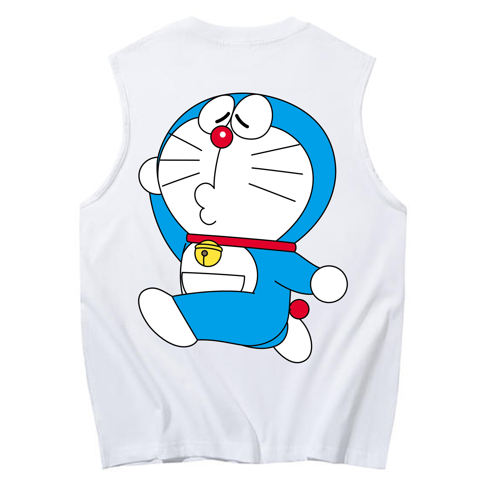 （画像用） ドラえもん Doraemon コットン100％タンクトップ（背面プリント）