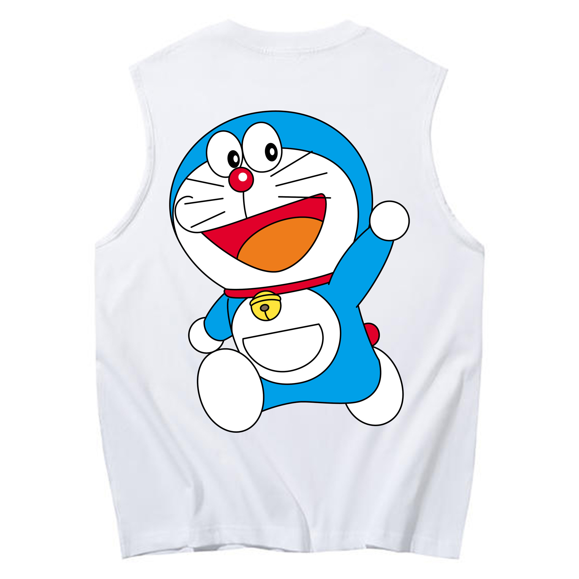 （画像用） ドラえもん Doraemon コットン100％タンクトップ（背面プリント）