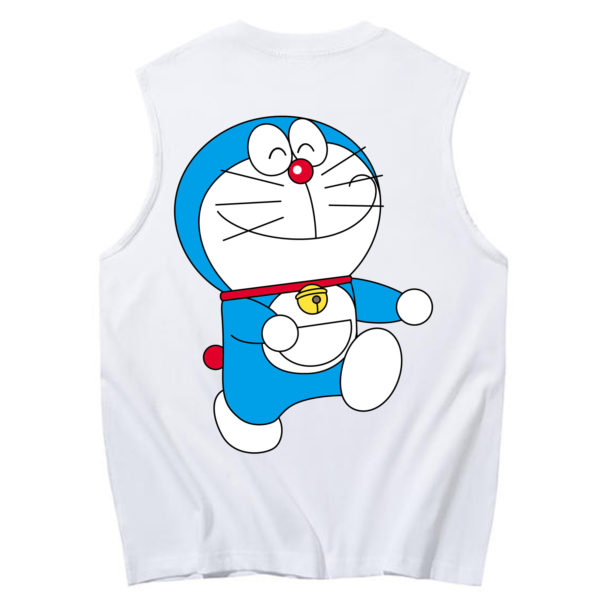 （画像用） ドラえもん Doraemon コットン100％タンクトップ（背面プリント）