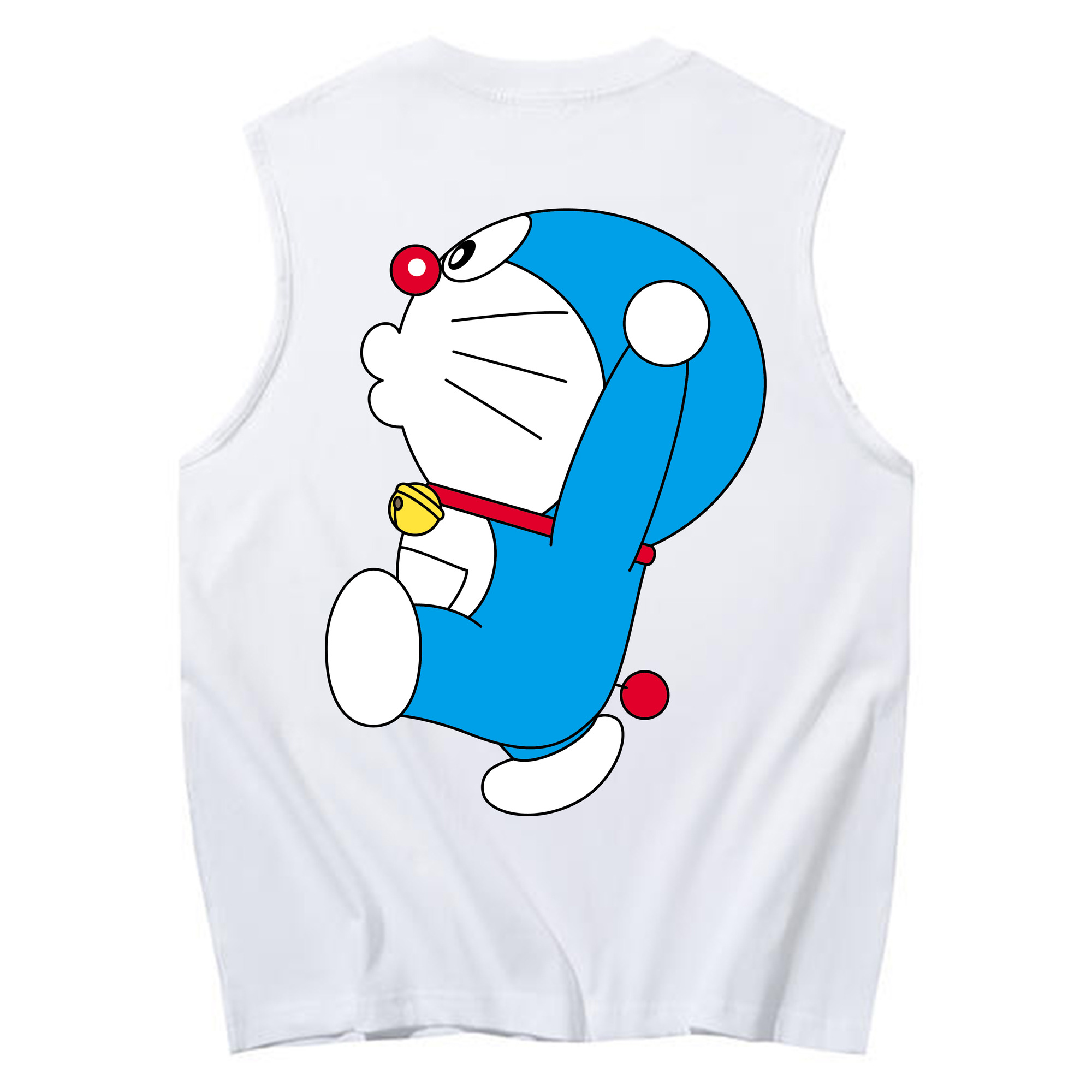 （画像用） ドラえもん Doraemon コットン100％タンクトップ（背面プリント）