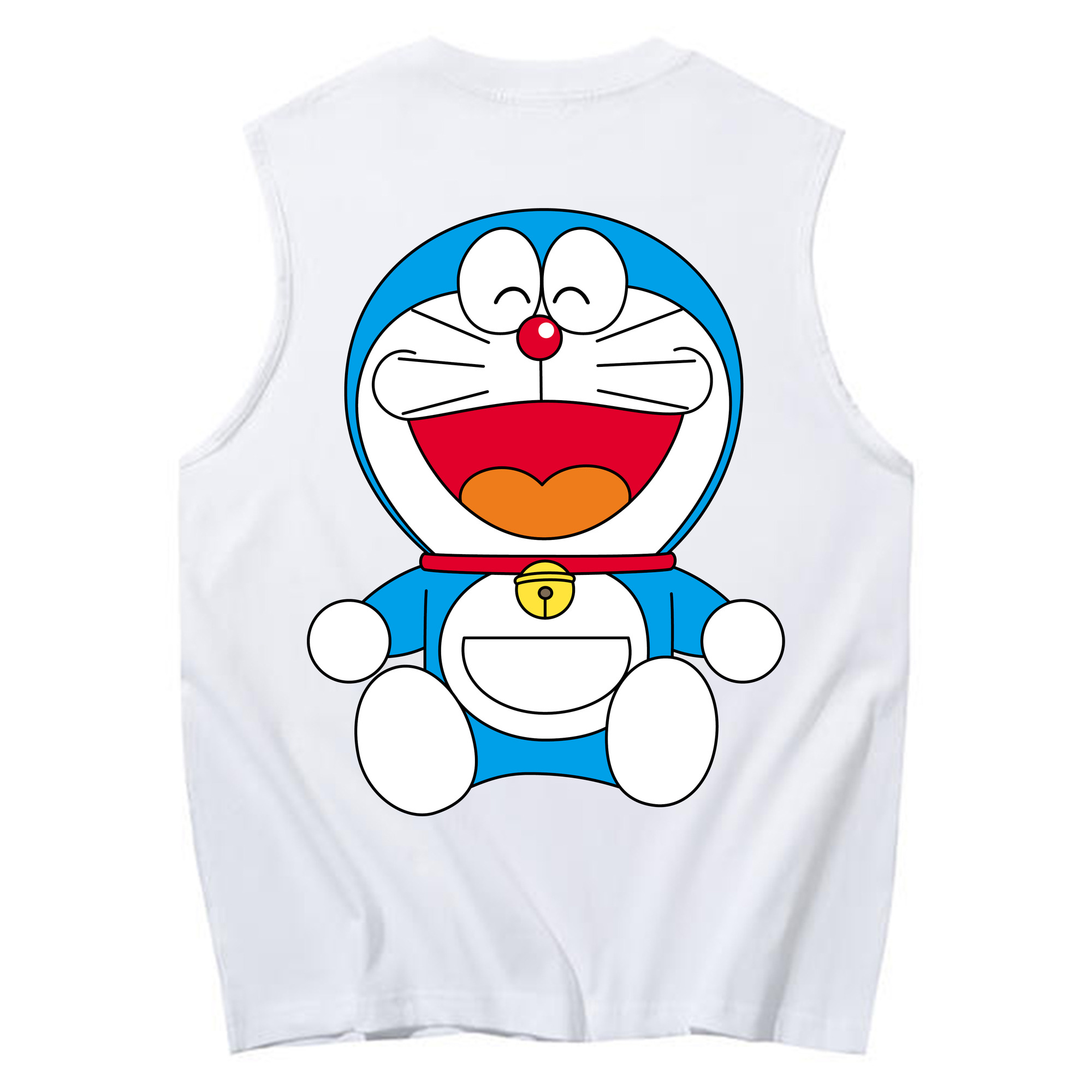 （画像用） ドラえもん Doraemon コットン100％タンクトップ（背面プリント）