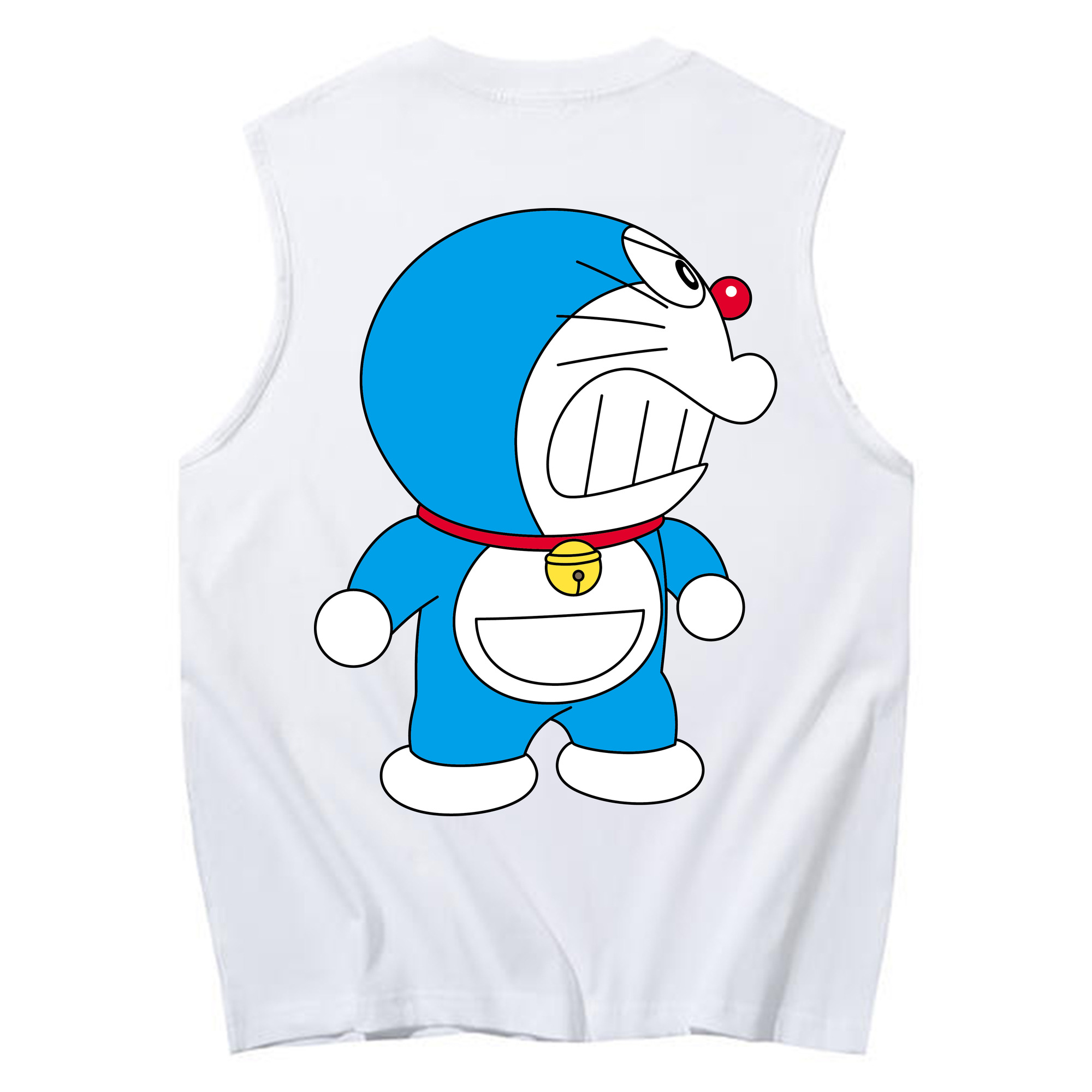 （画像用） ドラえもん Doraemon コットン100％タンクトップ（背面プリント）