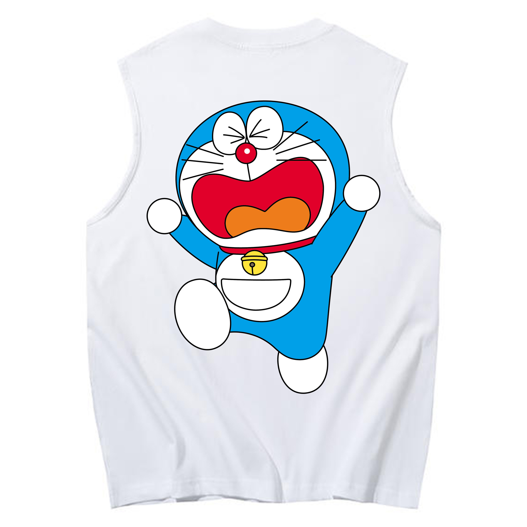（画像用） ドラえもん Doraemon コットン100％タンクトップ（背面プリント）