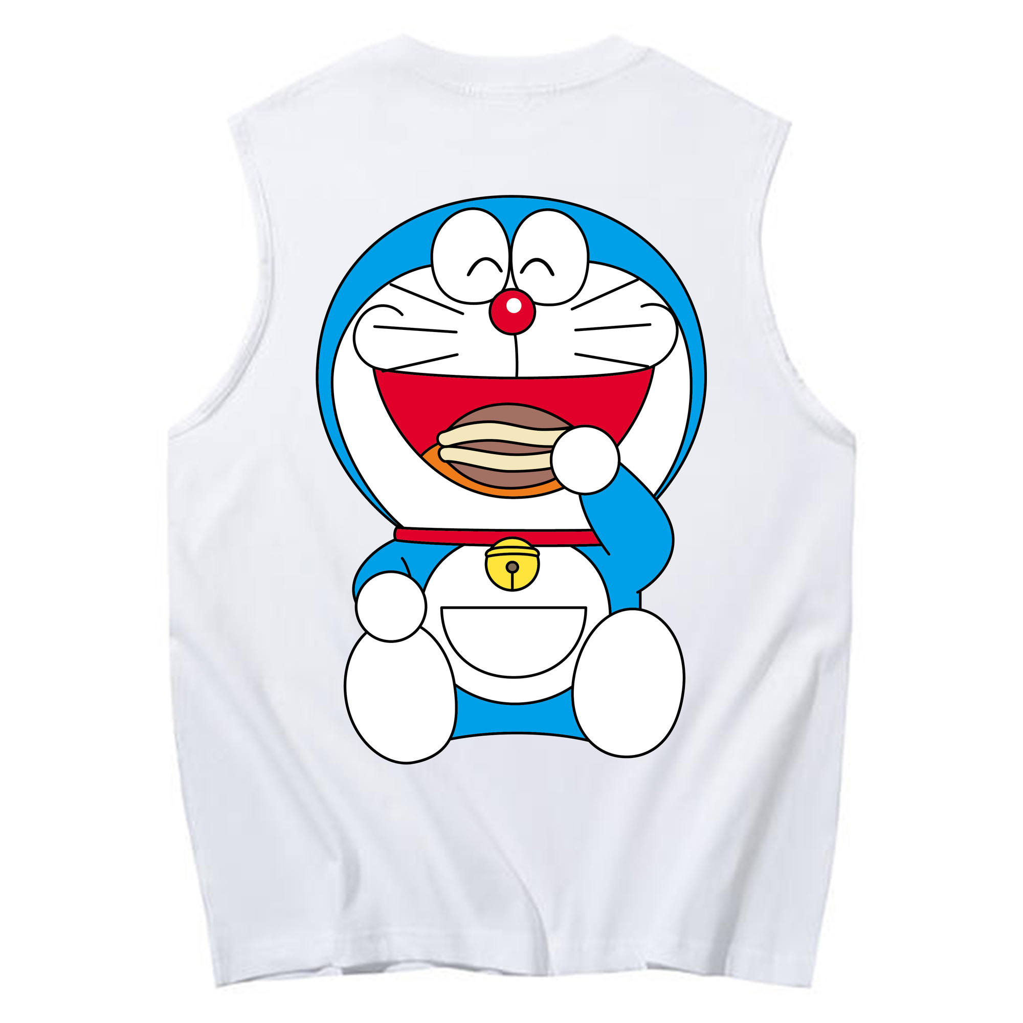 （画像用） ドラえもん Doraemon コットン100％タンクトップ（背面プリント）