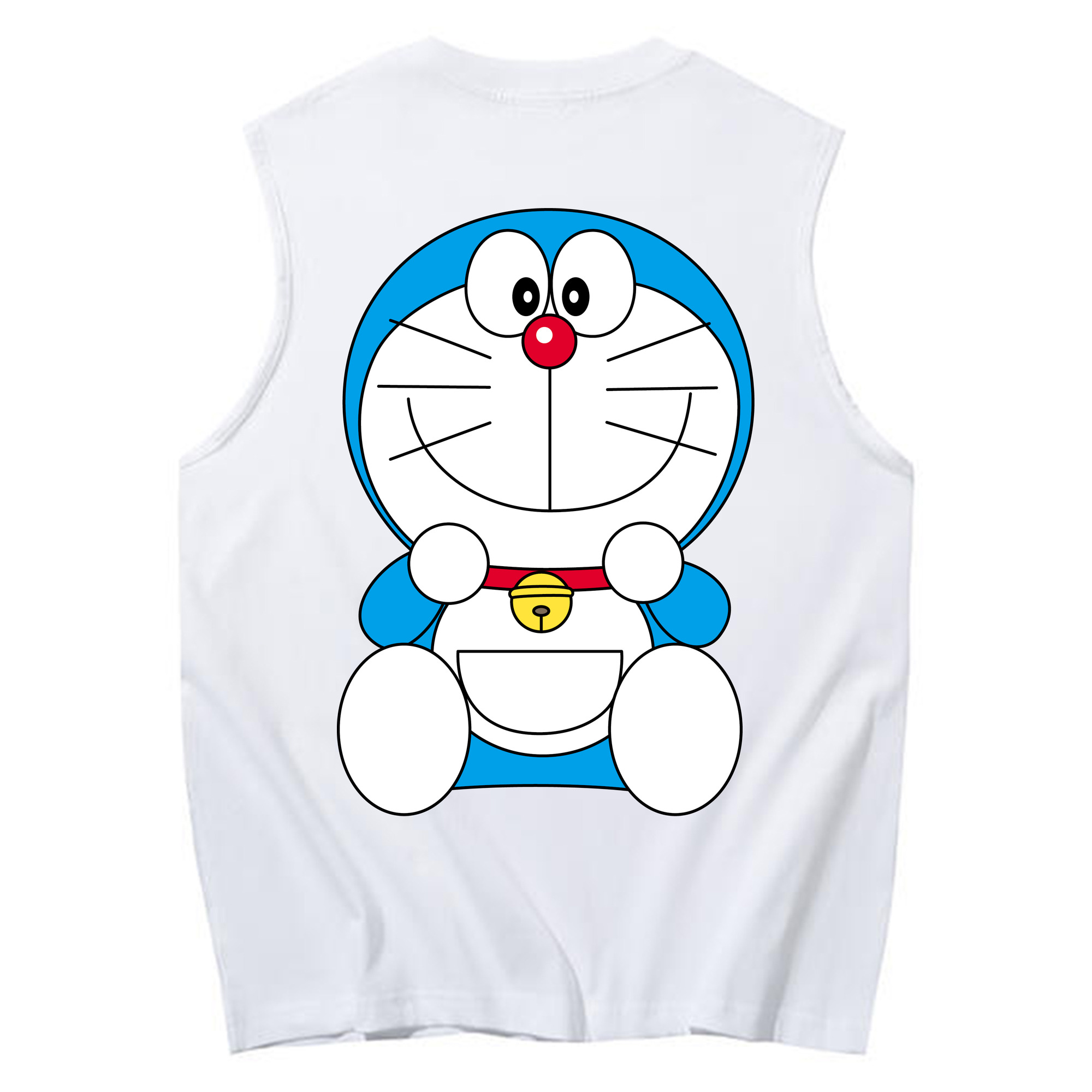 （画像用） ドラえもん Doraemon コットン100％タンクトップ（背面プリント）