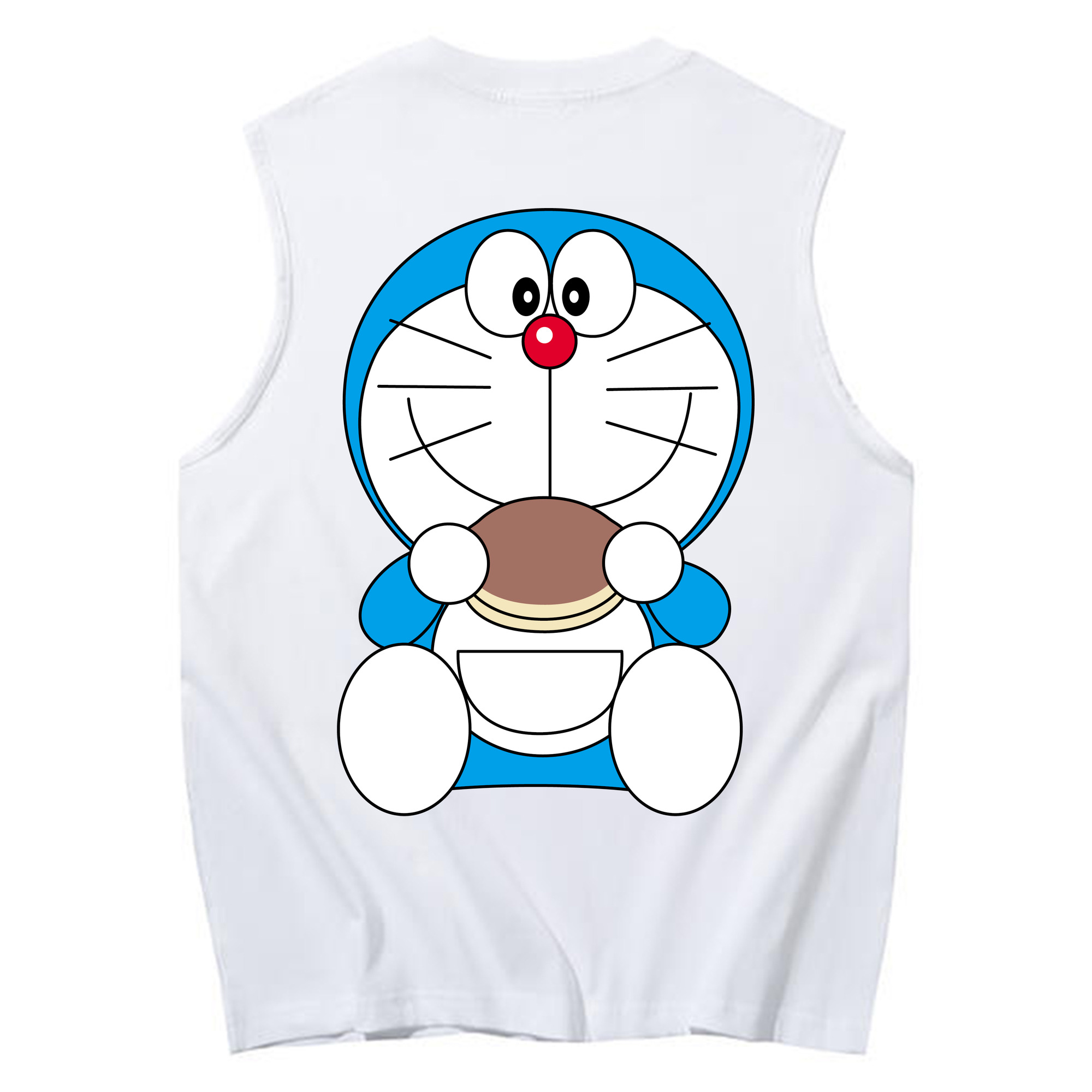 （画像用） ドラえもん Doraemon コットン100％タンクトップ（背面プリント）