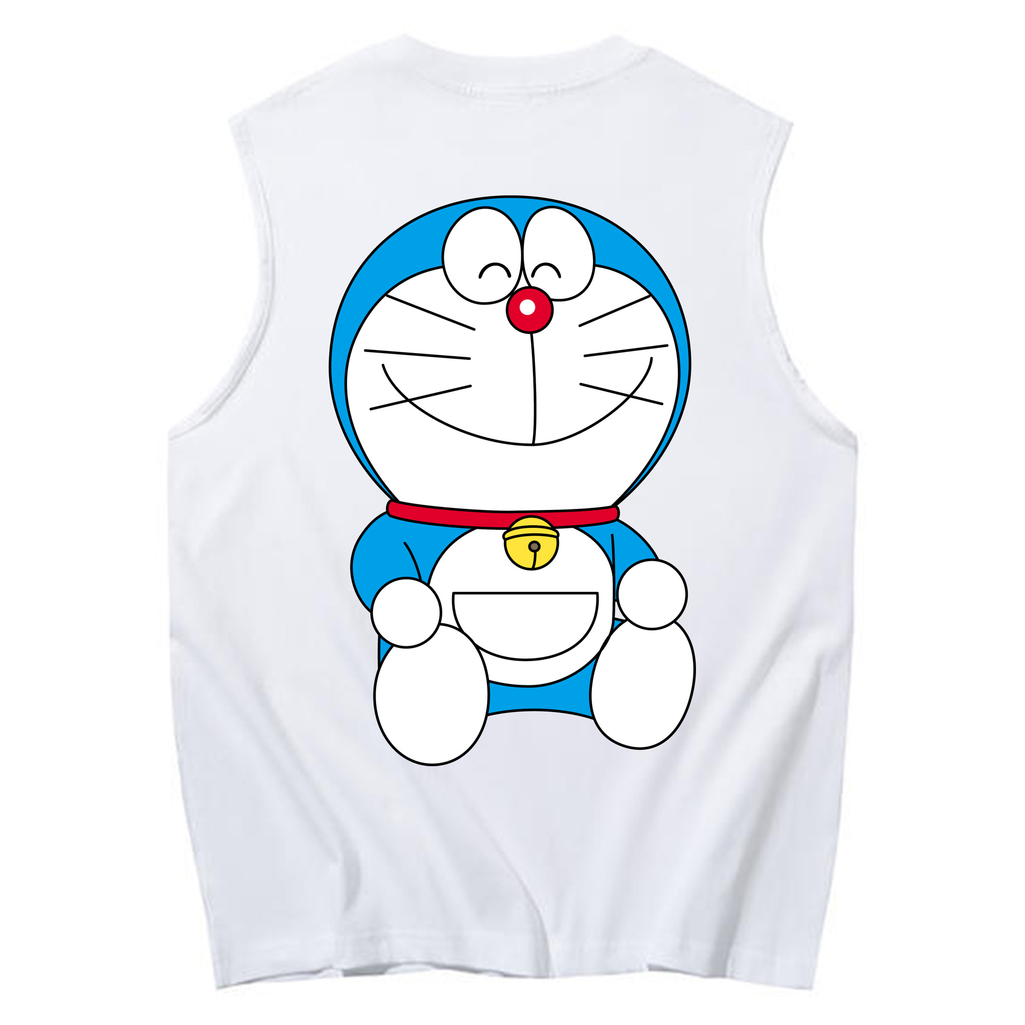 （画像用） ドラえもん Doraemon コットン100％タンクトップ（背面プリント）