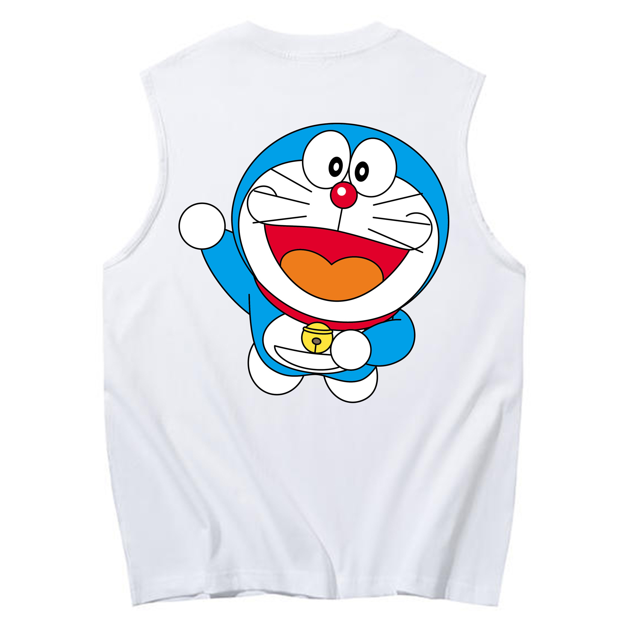 （画像用） ドラえもん Doraemon コットン100％タンクトップ（背面プリント）