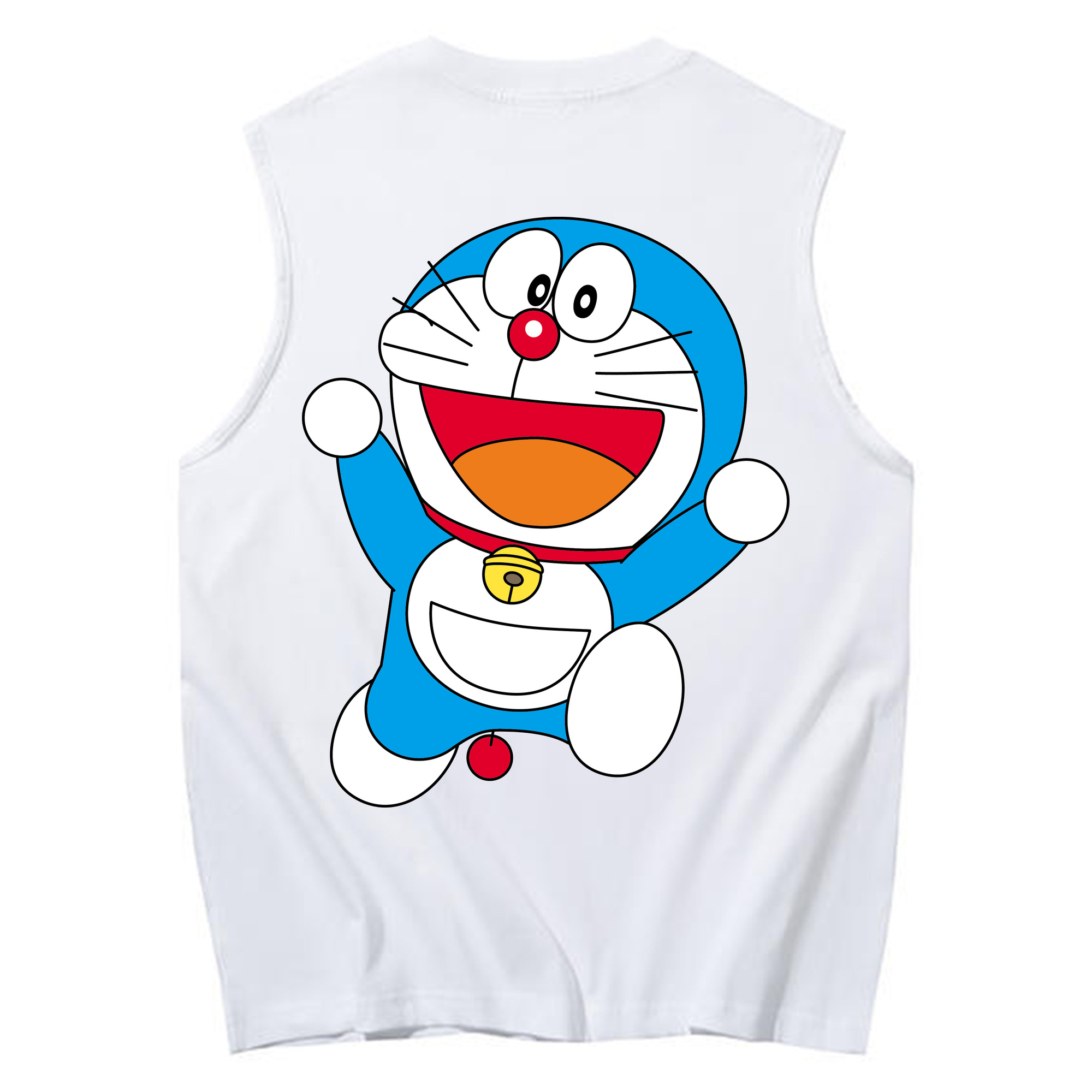 （画像用） ドラえもん Doraemon コットン100％タンクトップ（背面プリント）