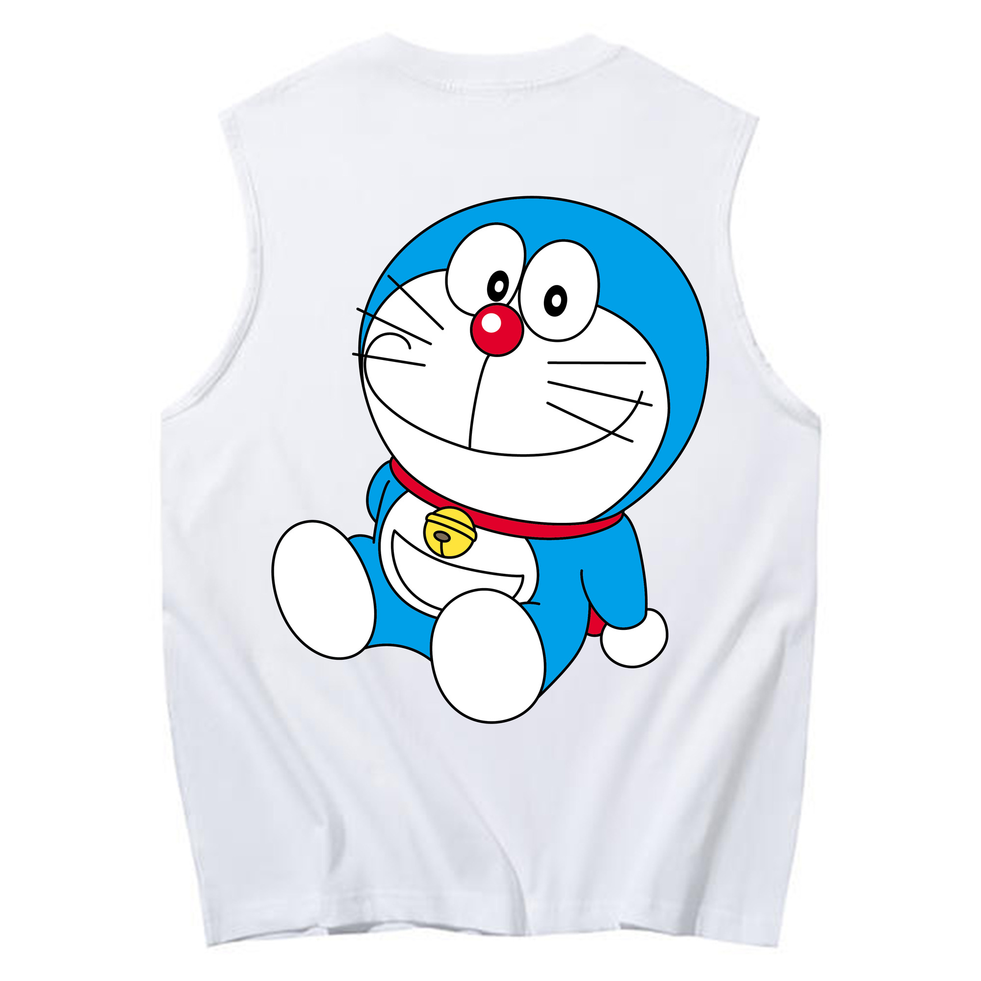 （画像用） ドラえもん Doraemon コットン100％タンクトップ（背面プリント）
