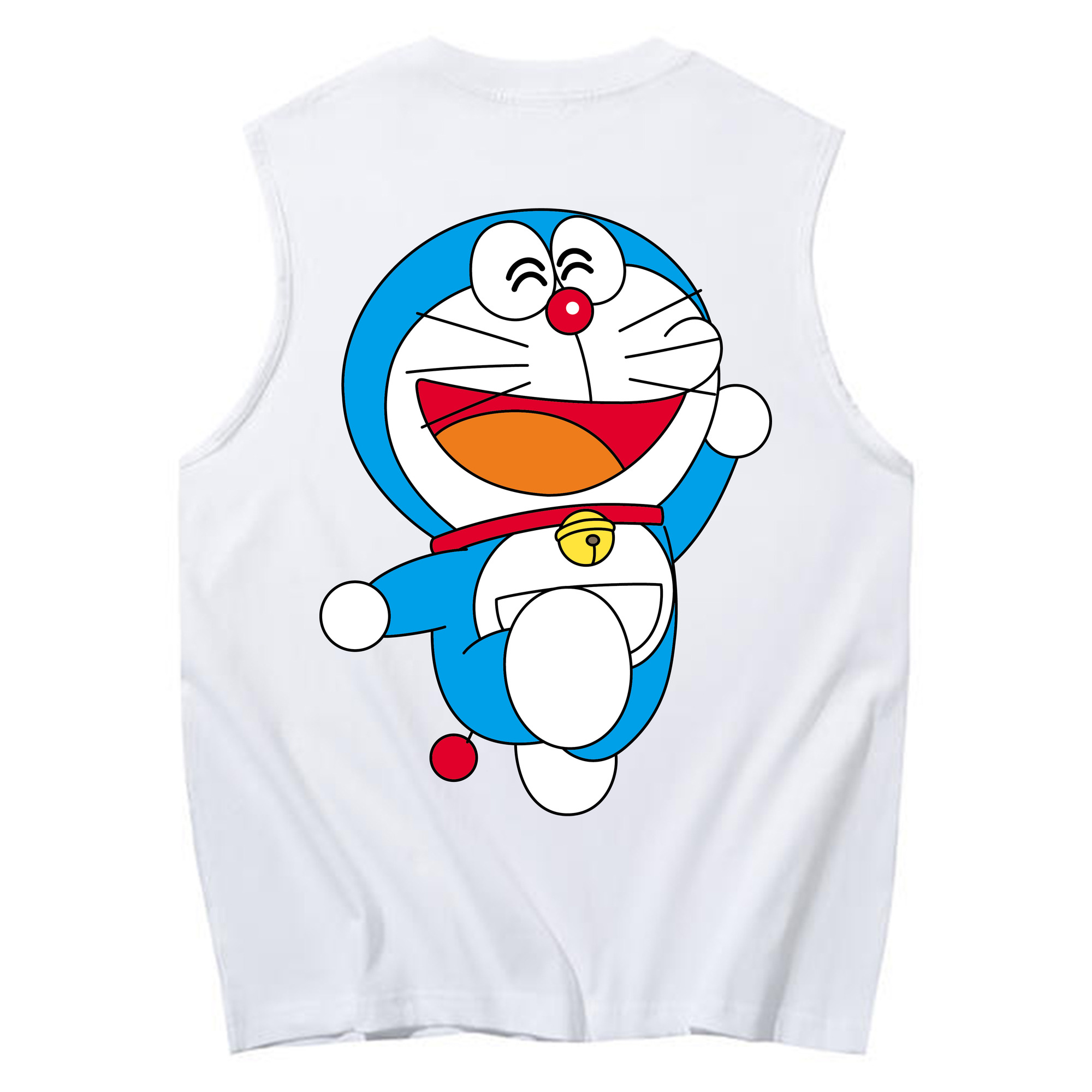 （画像用） ドラえもん Doraemon コットン100％タンクトップ（背面プリント）