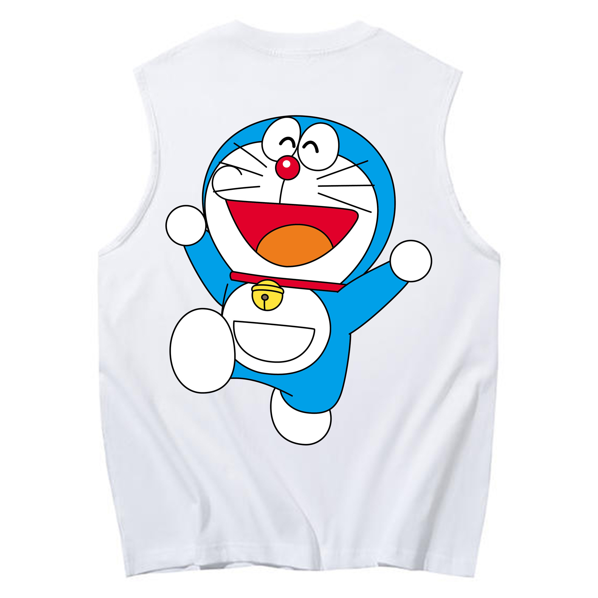 （画像用） ドラえもん Doraemon コットン100％タンクトップ（背面プリント）