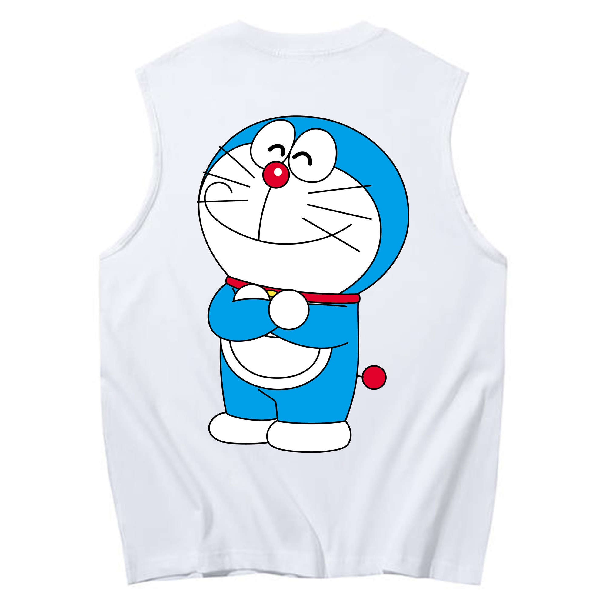 （画像用） ドラえもん Doraemon コットン100％タンクトップ（背面プリント）