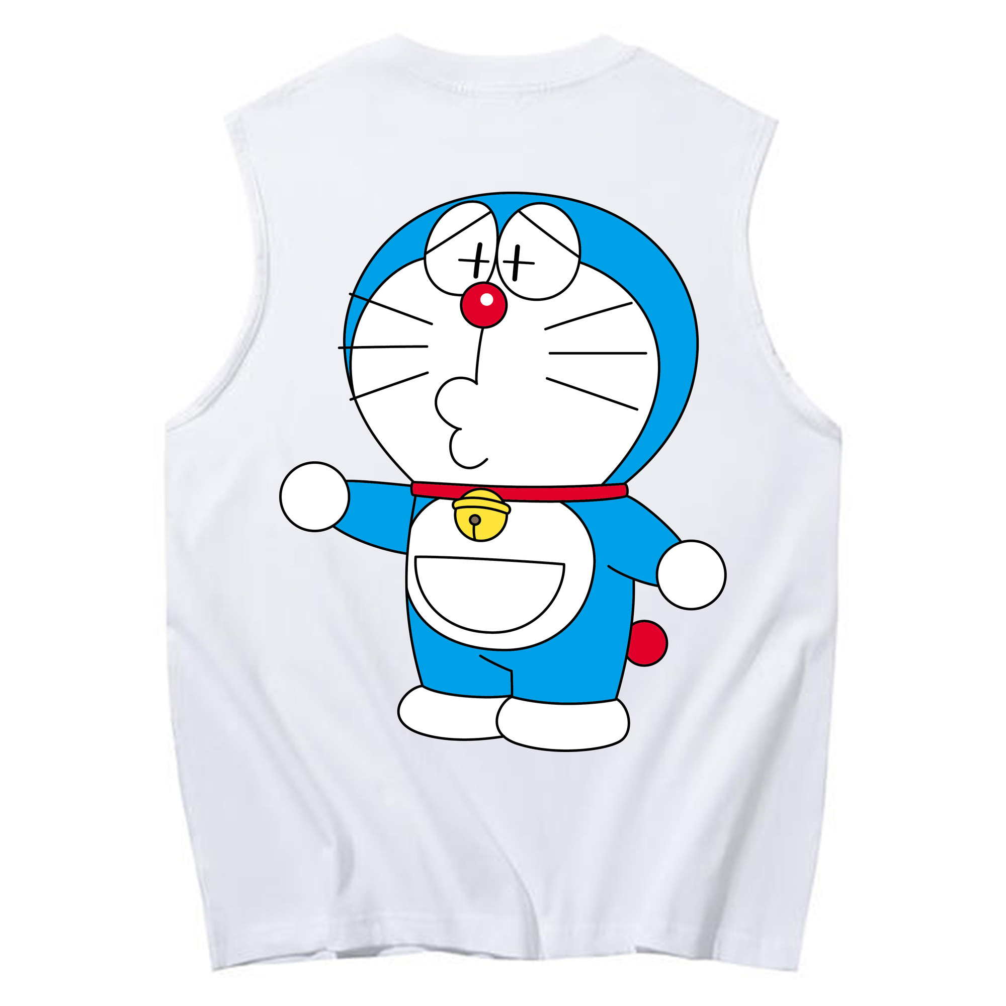（画像用） ドラえもん Doraemon コットン100％タンクトップ（背面プリント）