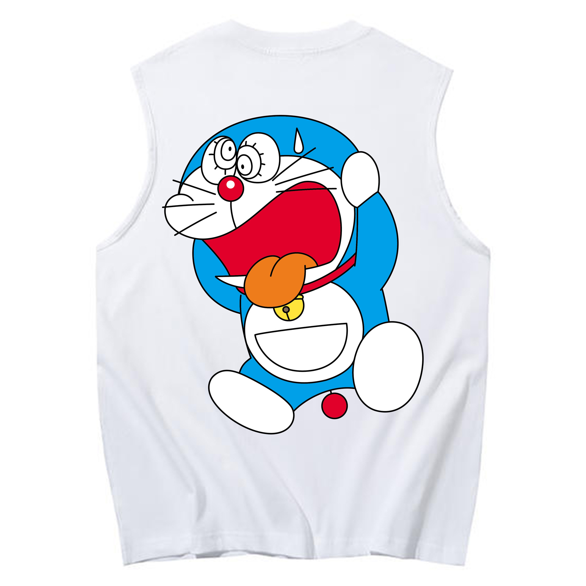 （画像用） ドラえもん Doraemon コットン100％タンクトップ（背面プリント）