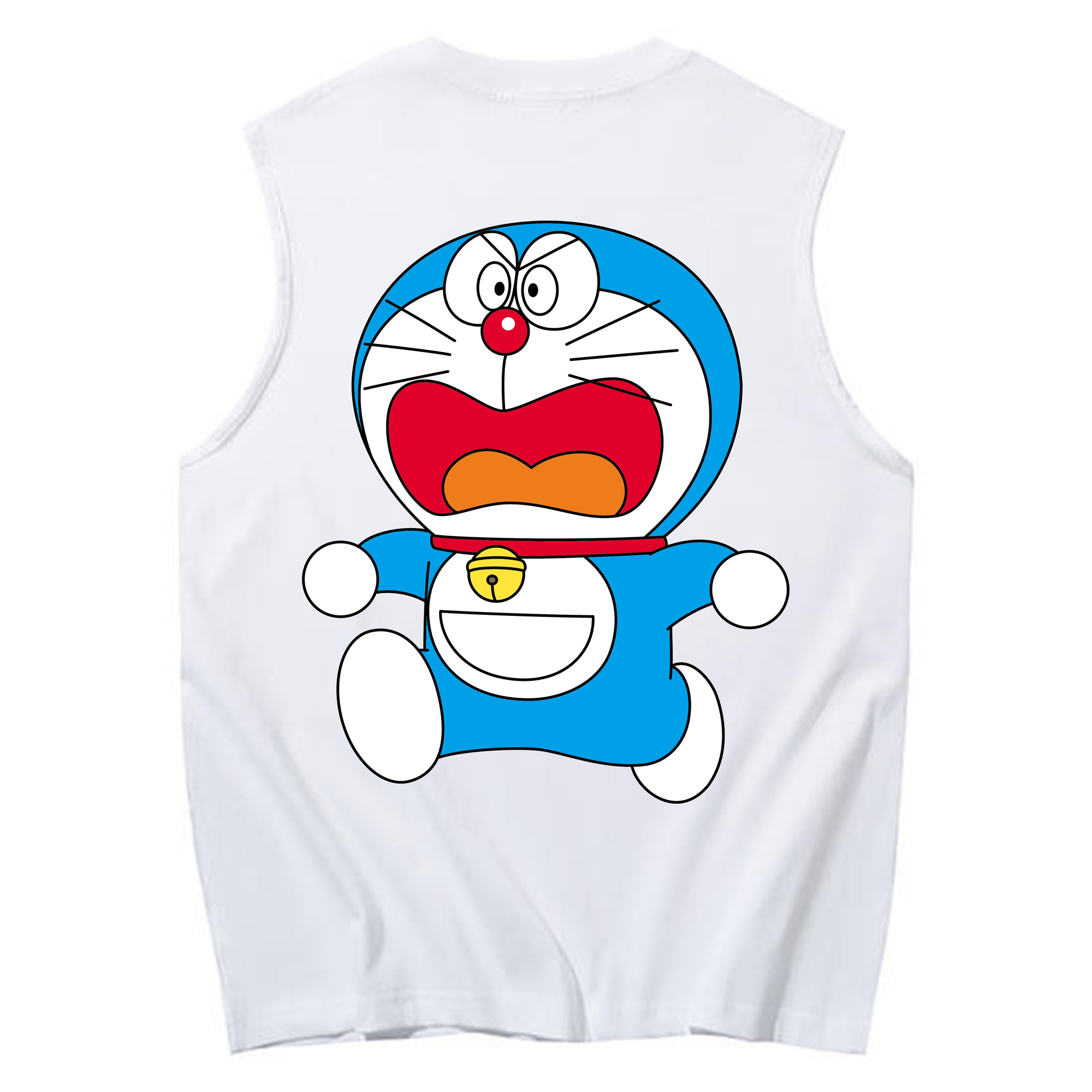 （画像用） ドラえもん Doraemon コットン100％タンクトップ（背面プリント）