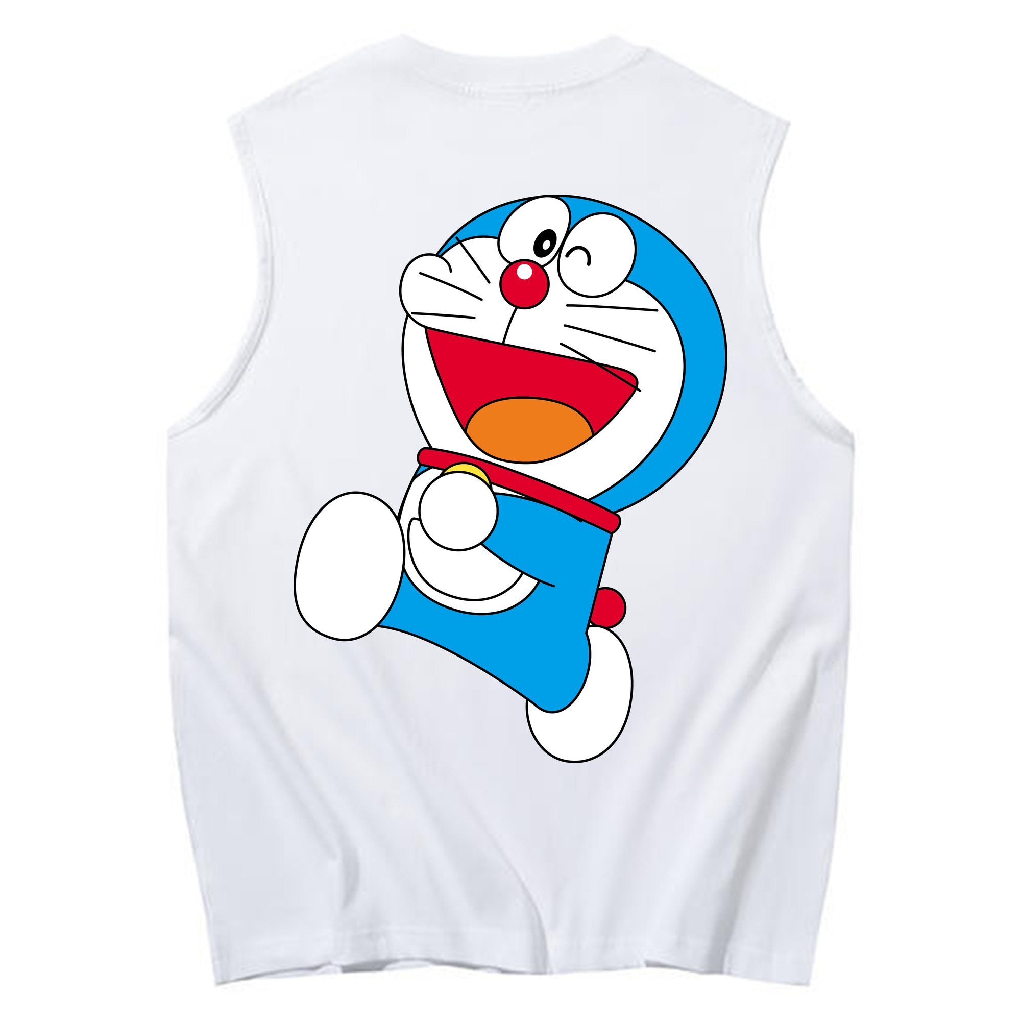 （画像用） ドラえもん Doraemon コットン100％タンクトップ（背面プリント）