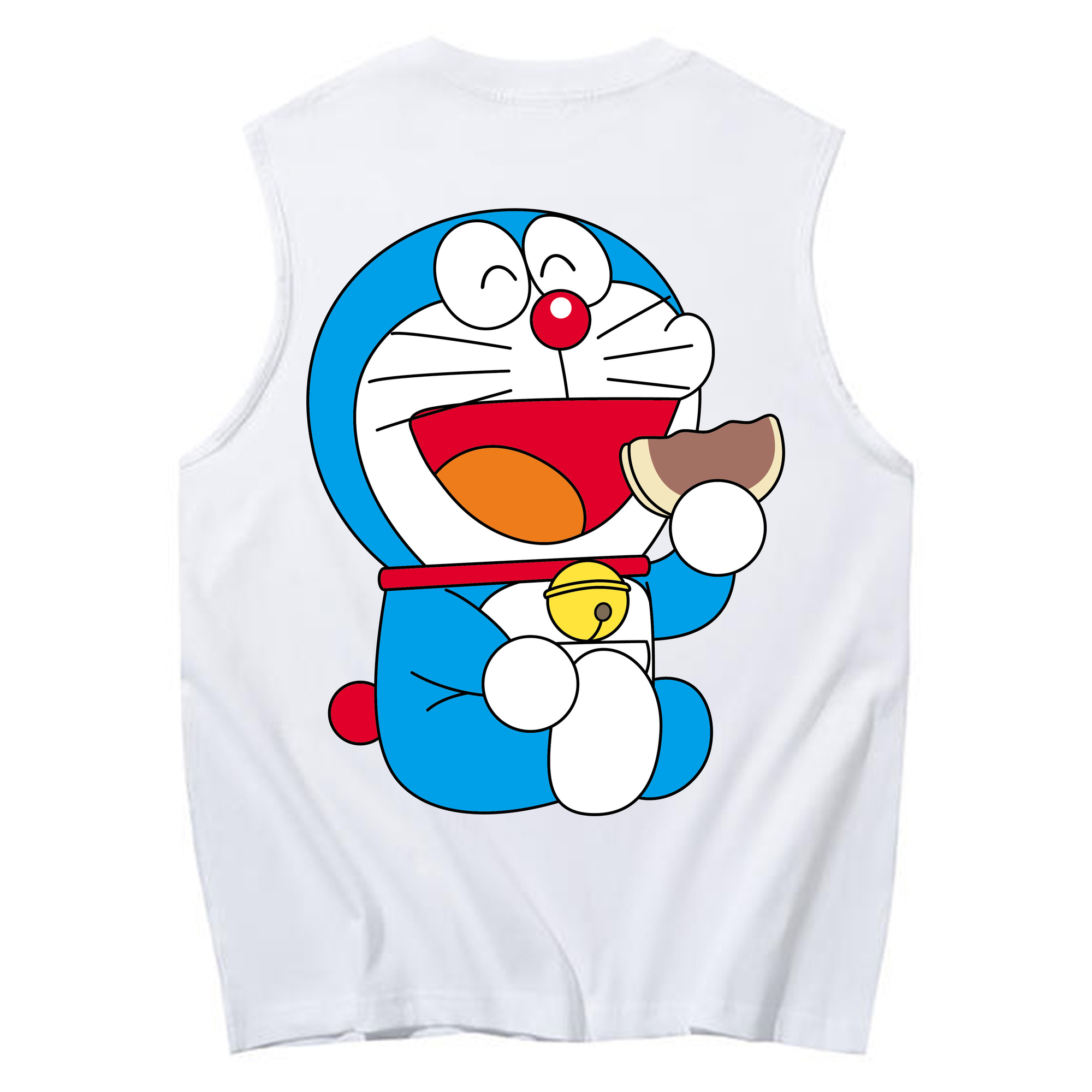 （画像用） ドラえもん Doraemon コットン100％タンクトップ（背面プリント）