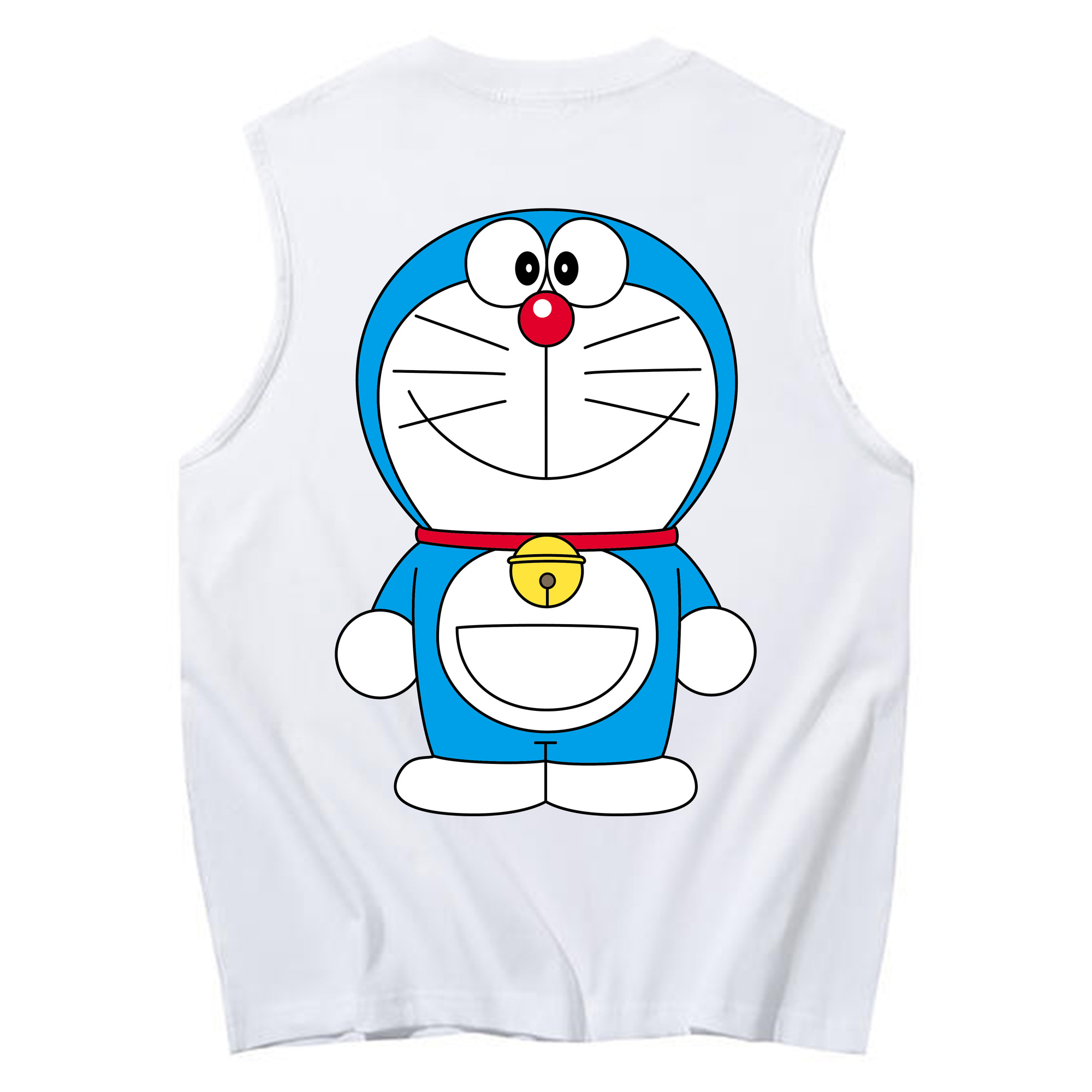 （画像用） ドラえもん Doraemon コットン100％タンクトップ（背面プリント）