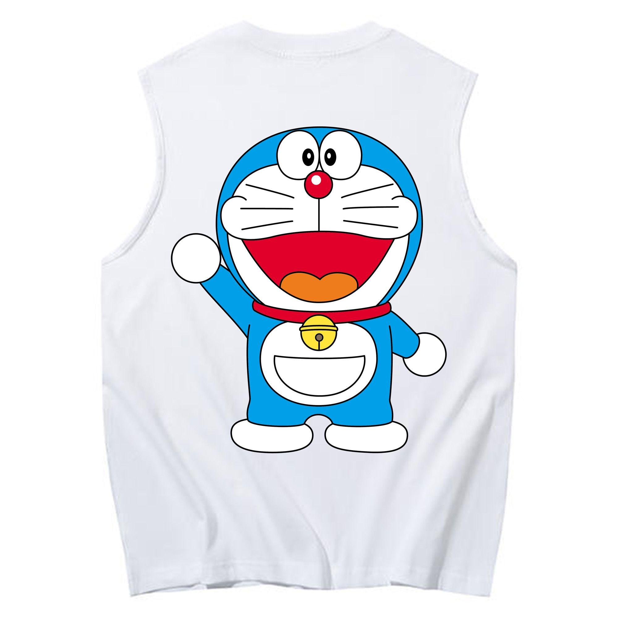 （画像用） ドラえもん Doraemon コットン100％タンクトップ（背面プリント）