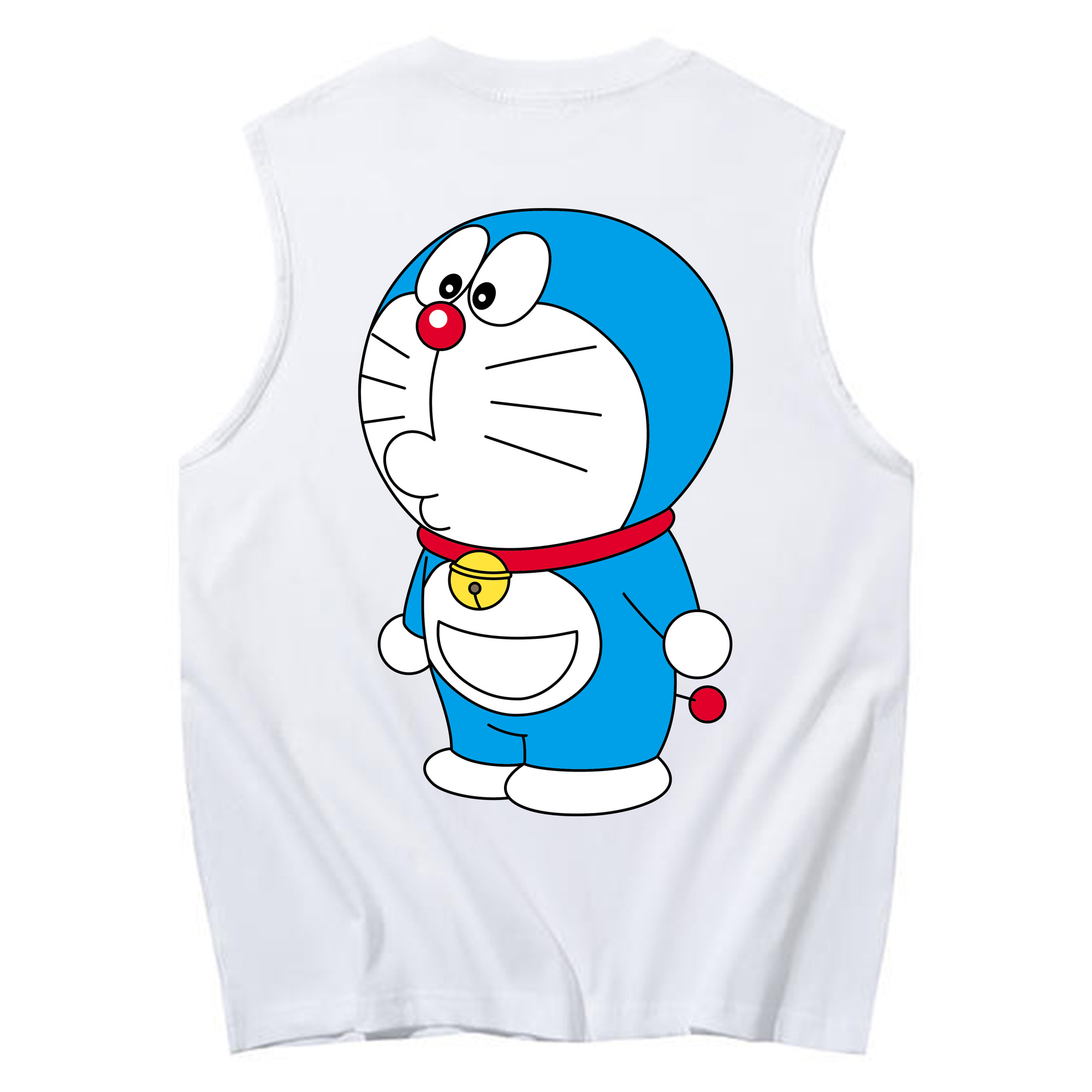 （画像用） ドラえもん Doraemon コットン100％タンクトップ（背面プリント）