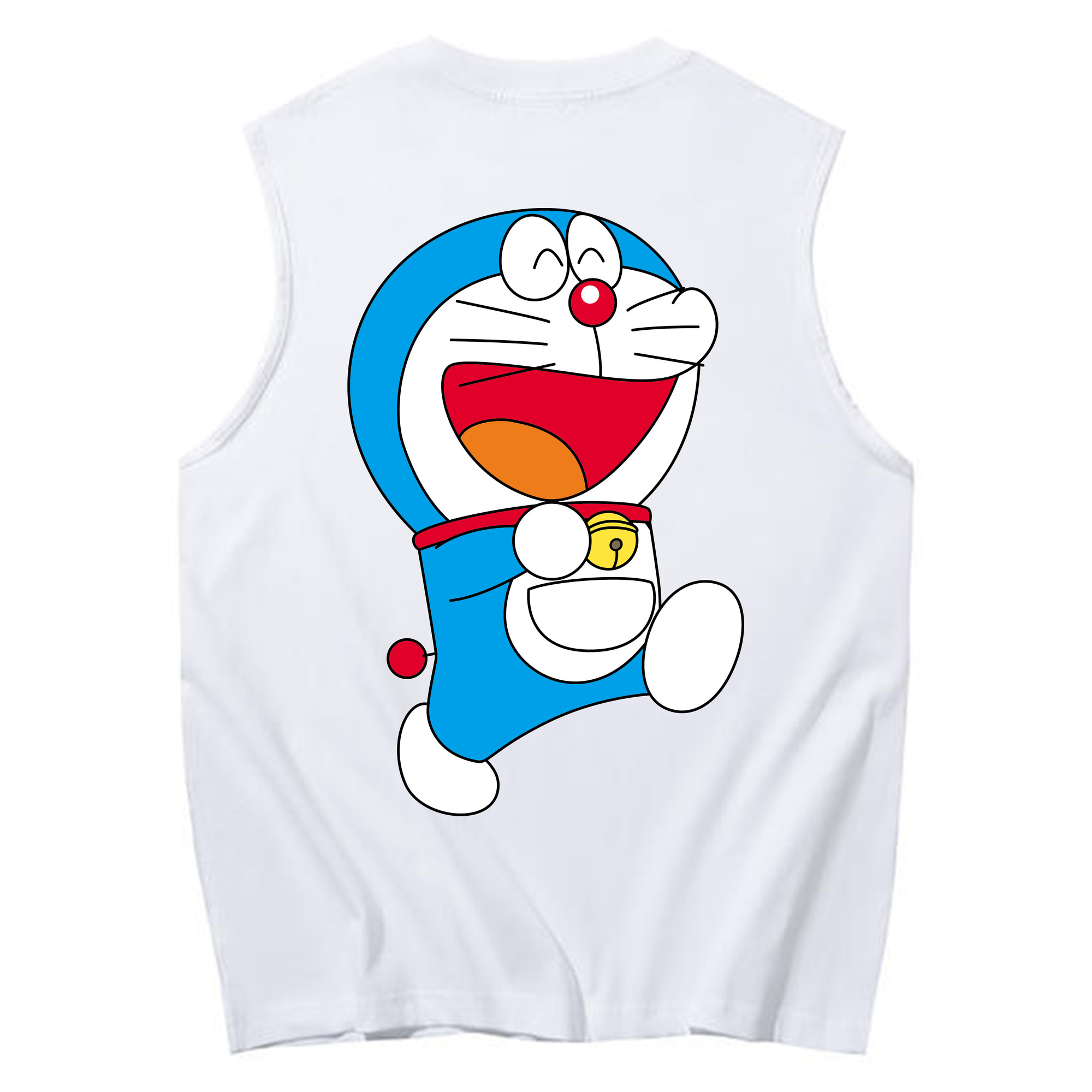 （画像用） ドラえもん Doraemon コットン100％タンクトップ（背面プリント）