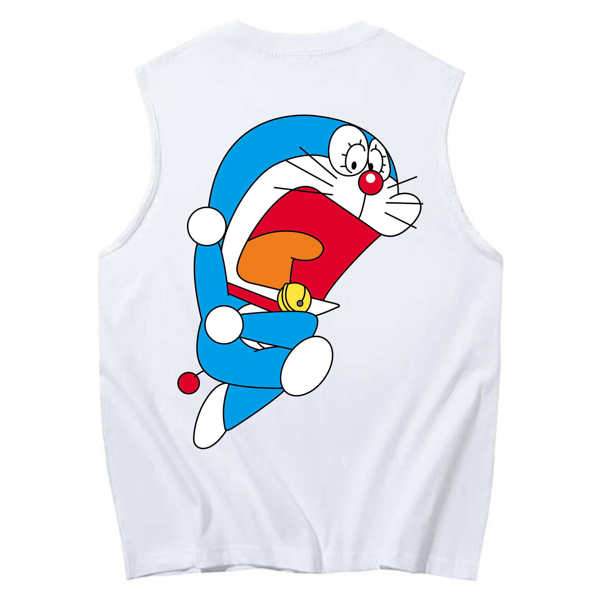 （画像用） ドラえもん Doraemon コットン100％タンクトップ（背面プリント）