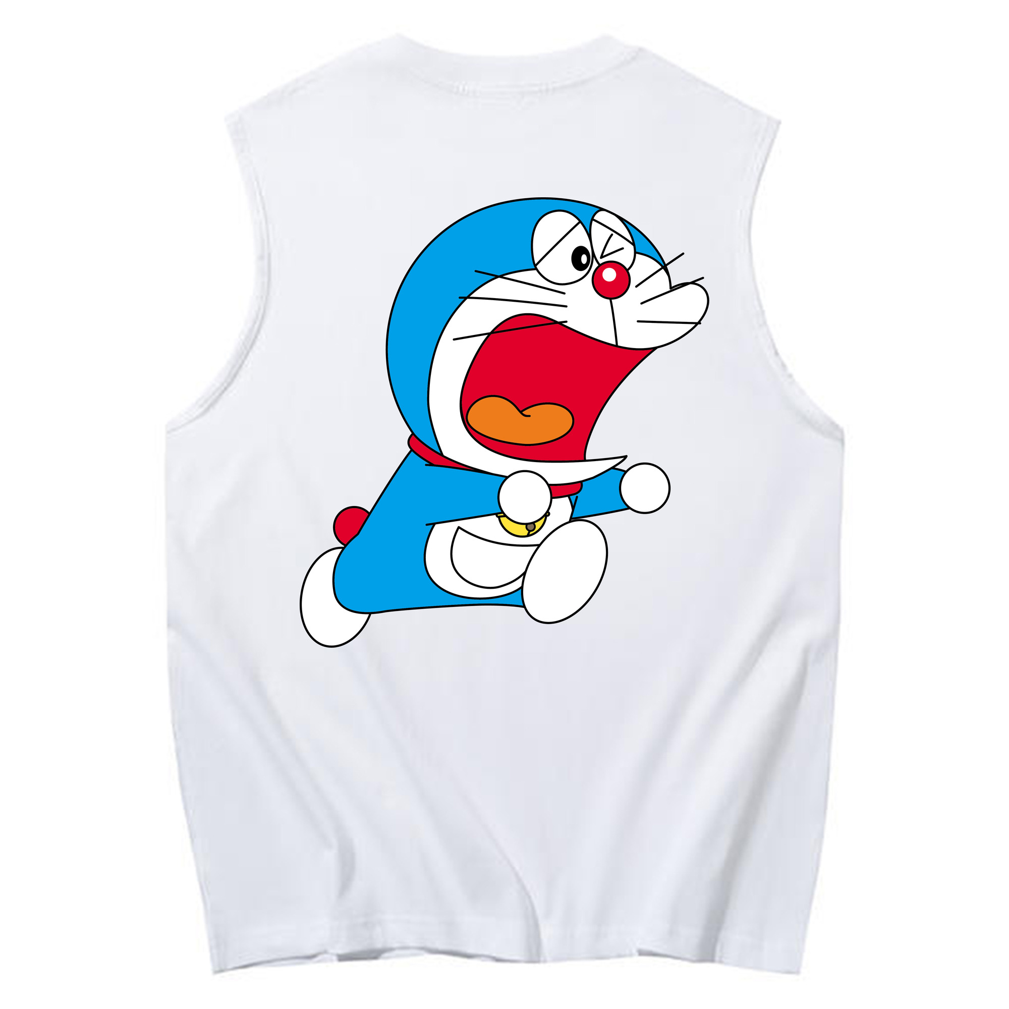 （画像用） ドラえもん Doraemon コットン100％タンクトップ（背面プリント）