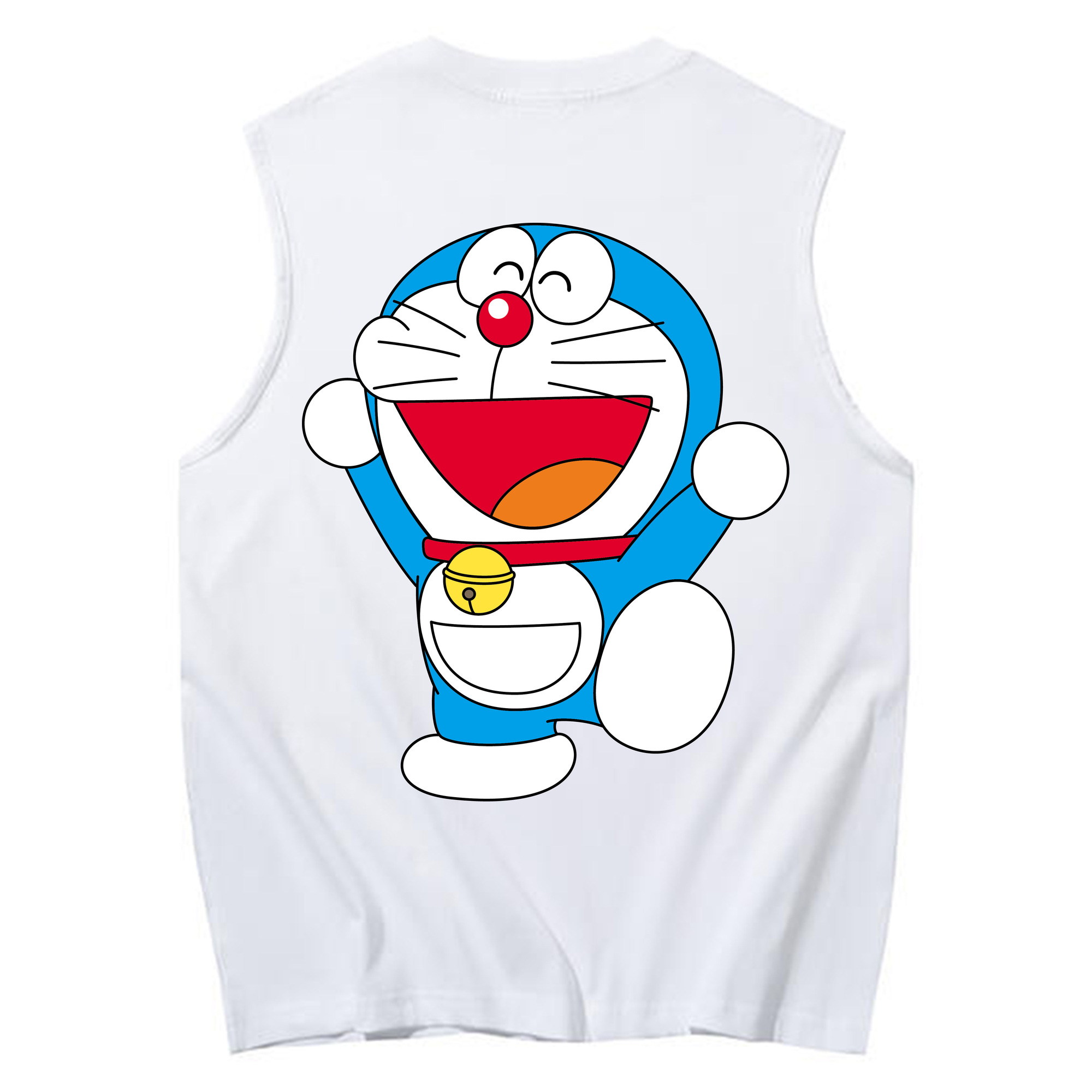 （画像用） ドラえもん Doraemon コットン100％タンクトップ（背面プリント）