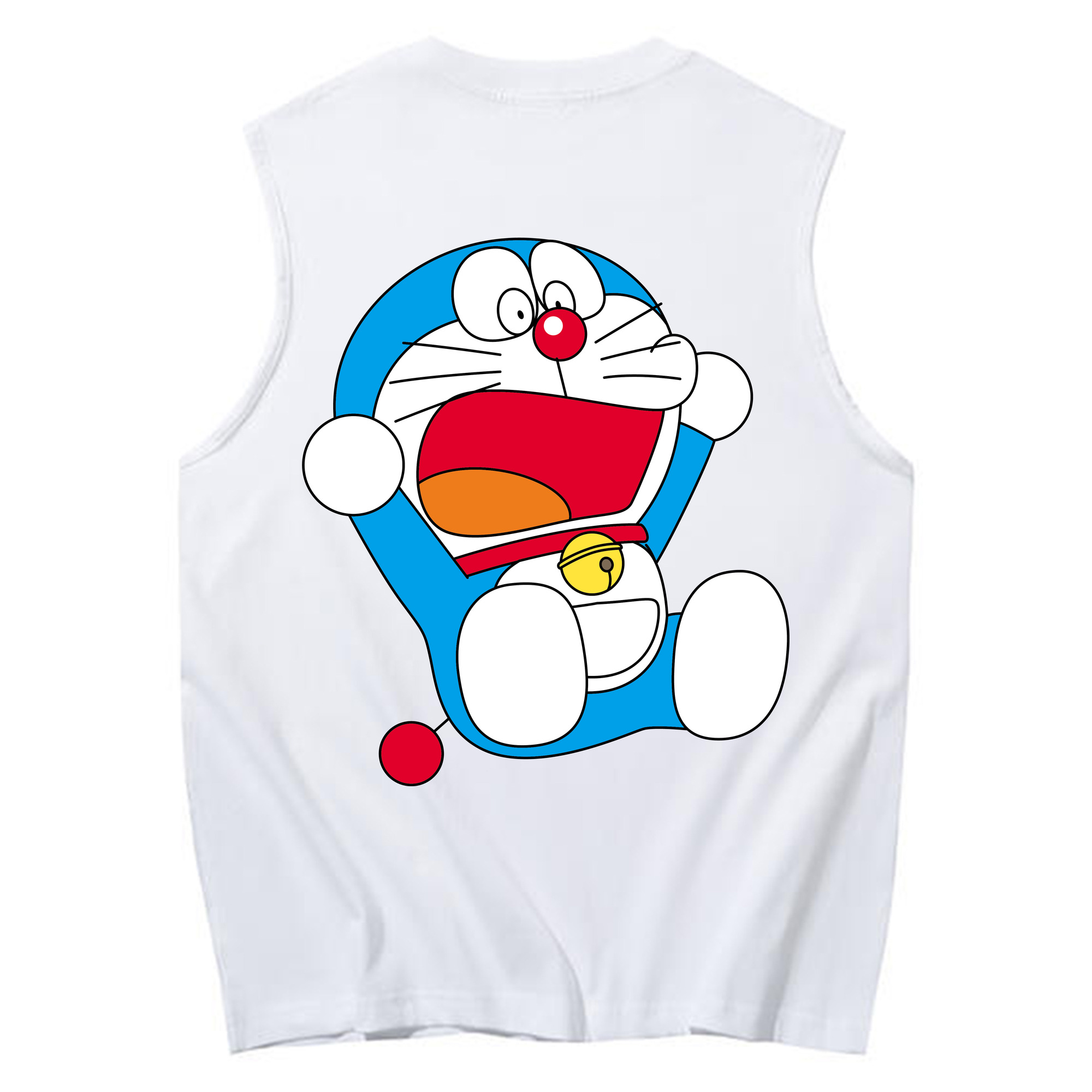 （画像用） ドラえもん Doraemon コットン100％タンクトップ（背面プリント）
