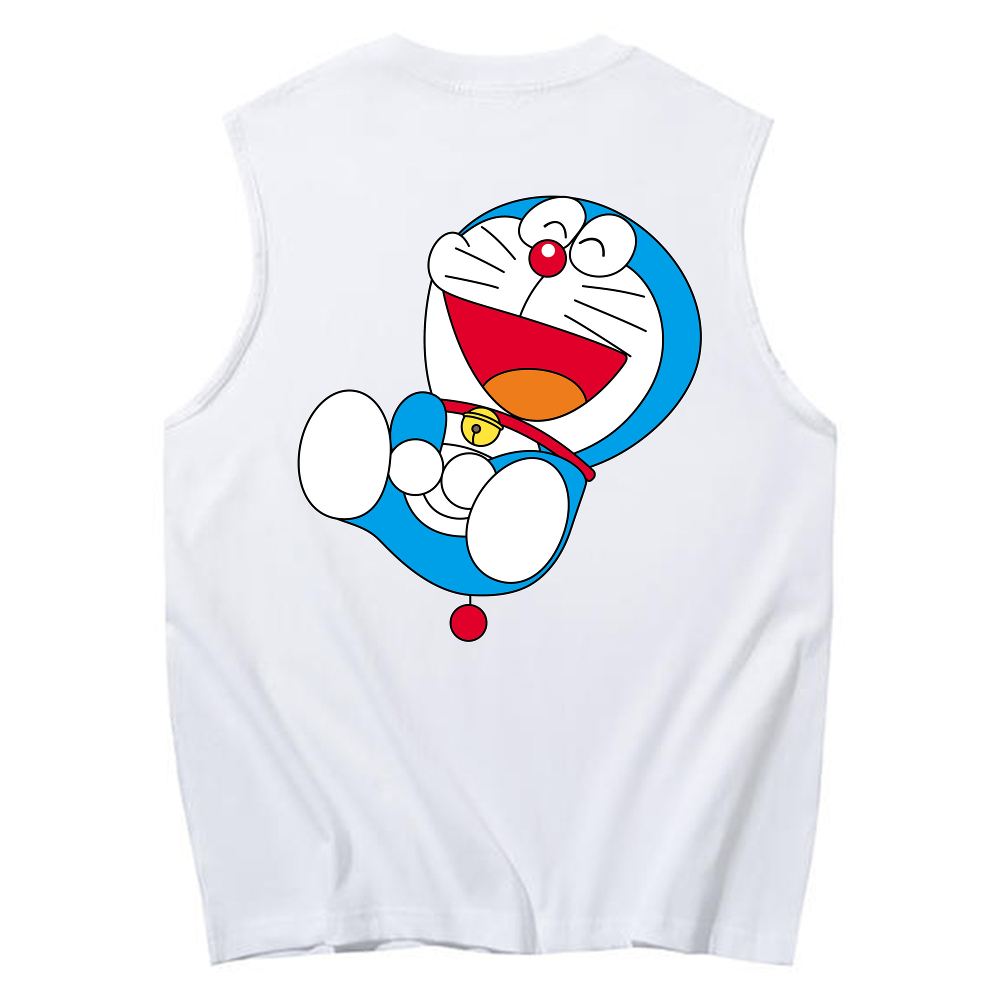 （画像用） ドラえもん Doraemon コットン100％タンクトップ（背面プリント）