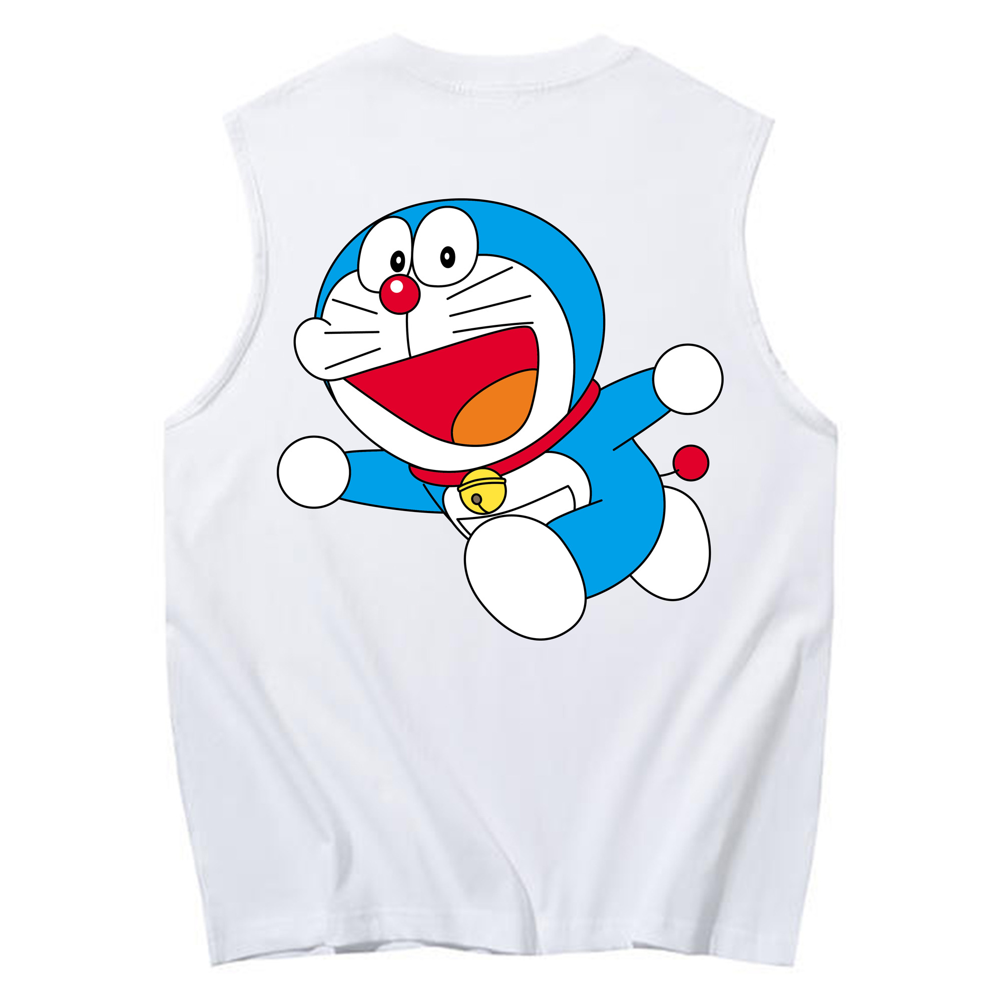 （画像用） ドラえもん Doraemon コットン100％タンクトップ（背面プリント）