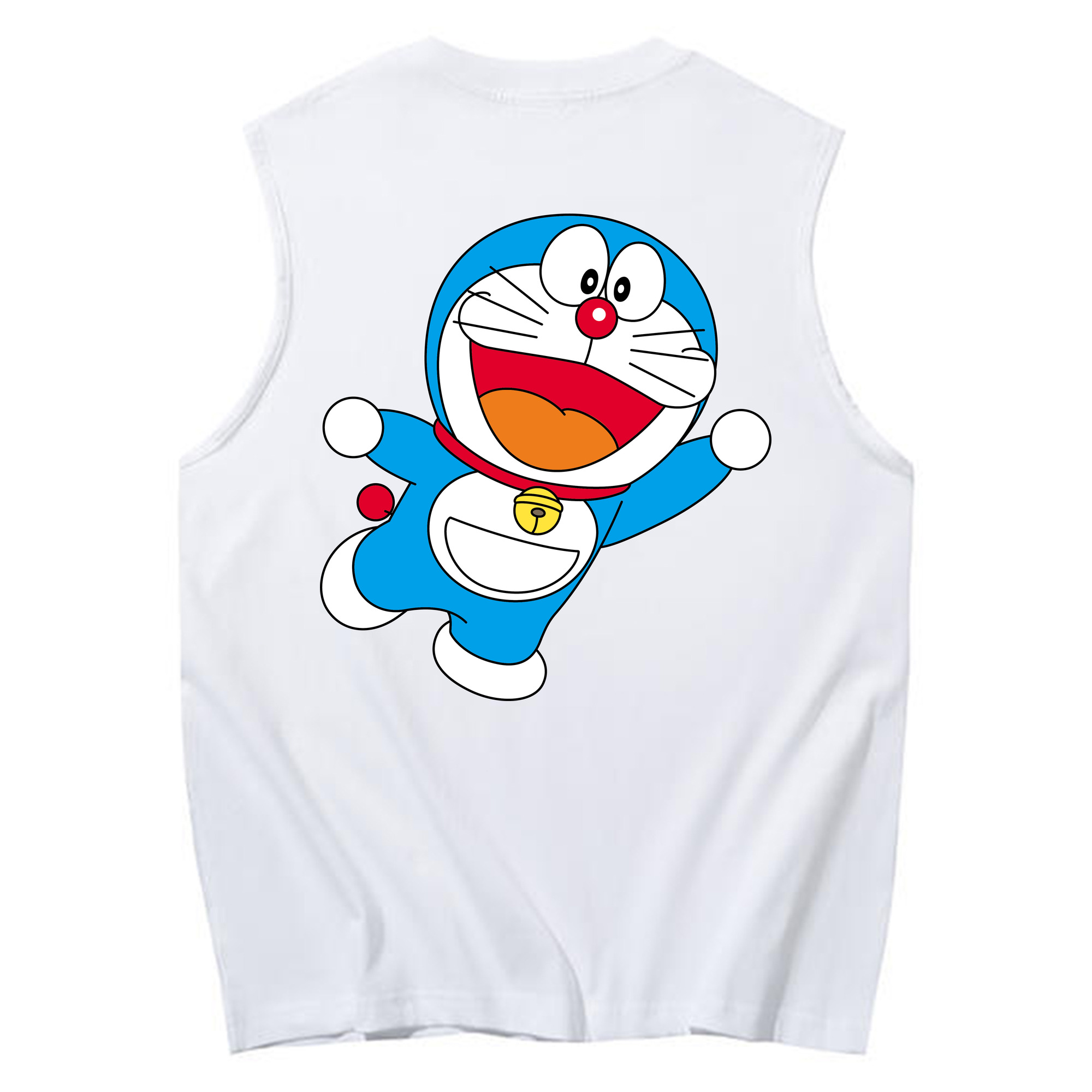（画像用） ドラえもん Doraemon コットン100％タンクトップ（背面プリント）