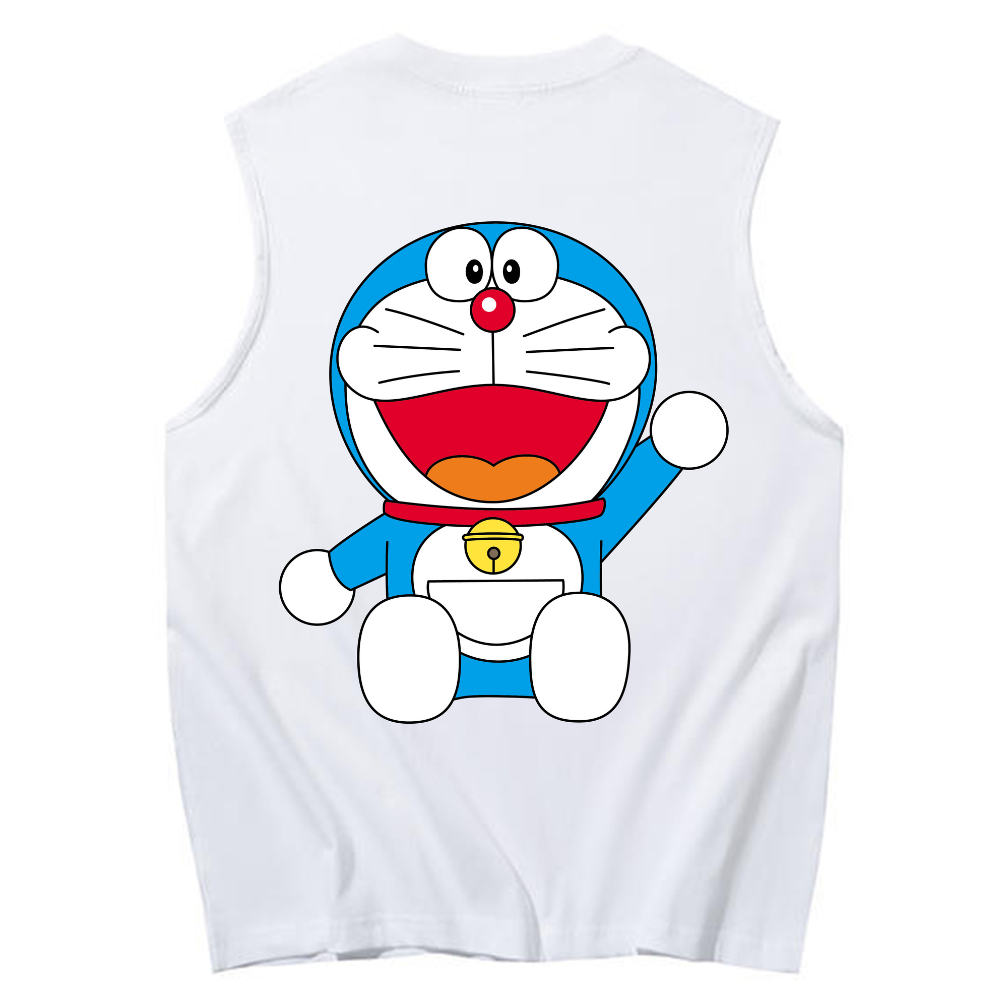 （画像用） ドラえもん Doraemon コットン100％タンクトップ（背面プリント）