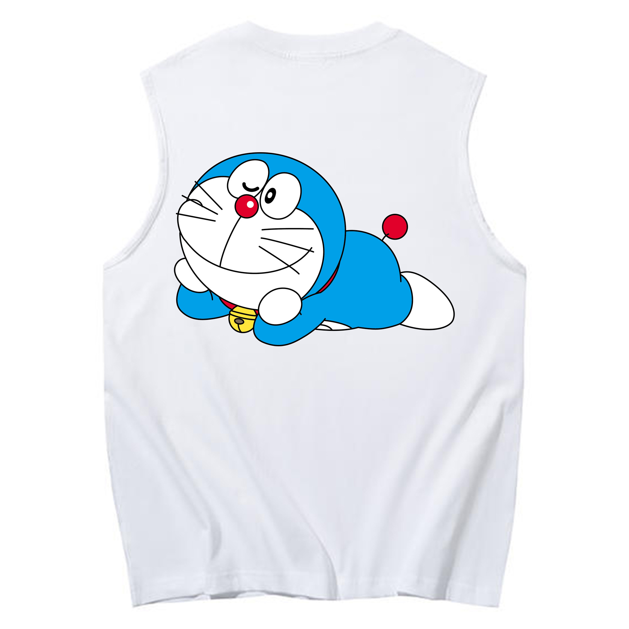 （画像用） ドラえもん Doraemon コットン100％タンクトップ（背面プリント）
