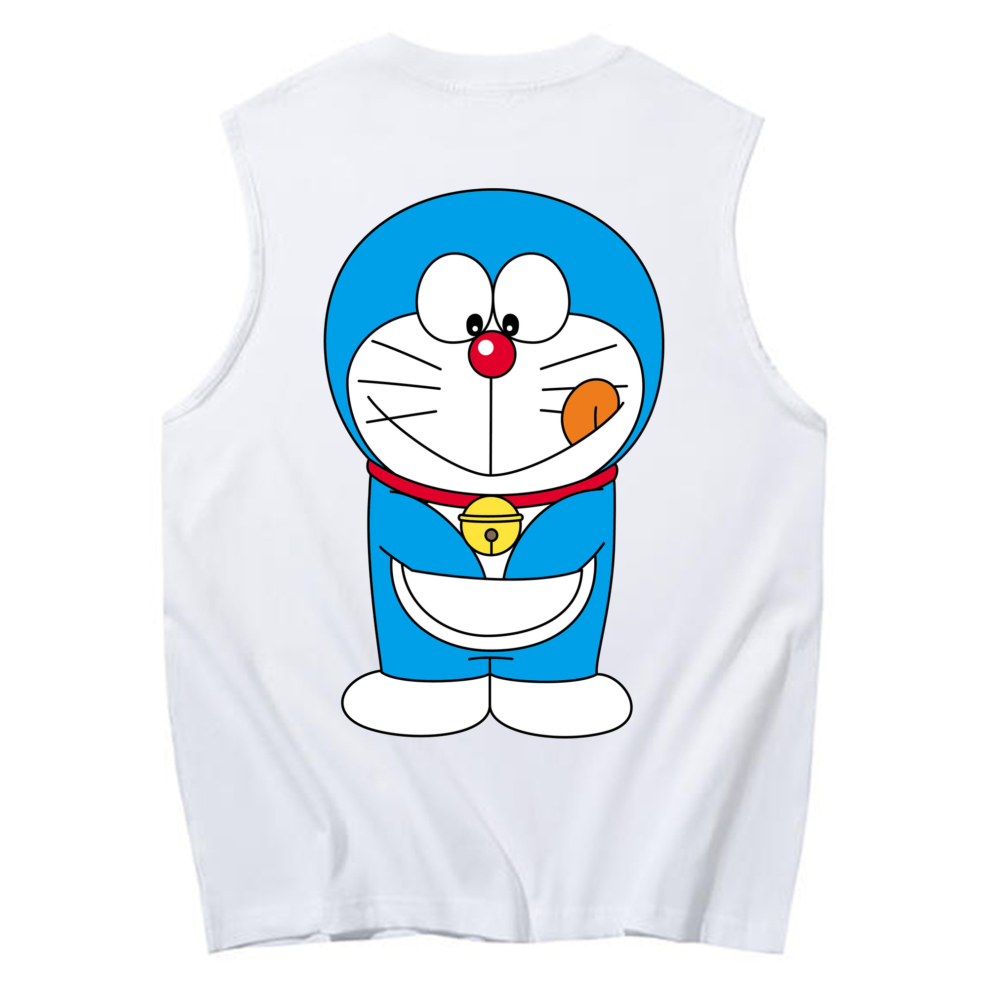 （画像用） ドラえもん Doraemon コットン100％タンクトップ（背面プリント）