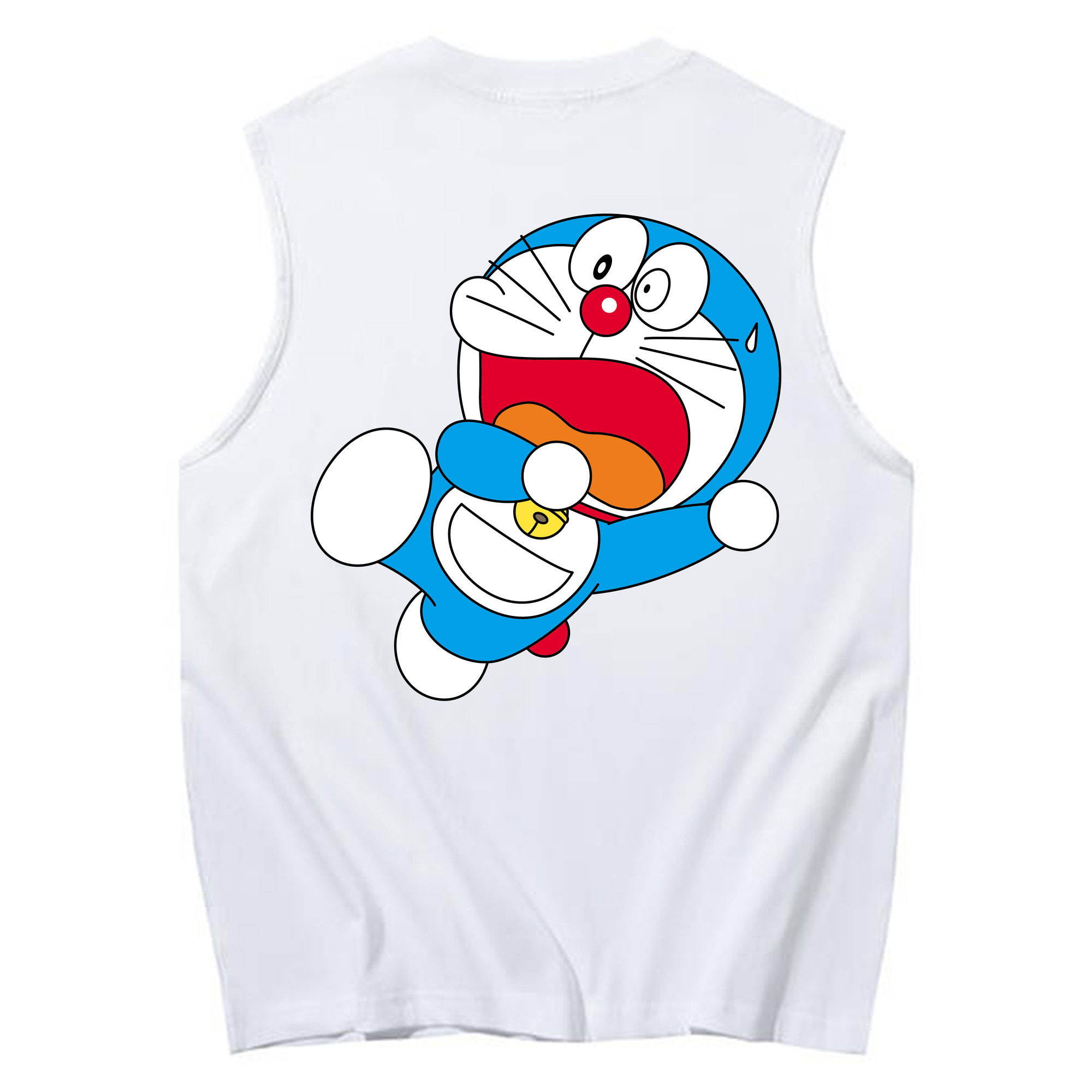 （画像用） ドラえもん Doraemon コットン100％タンクトップ（背面プリント）