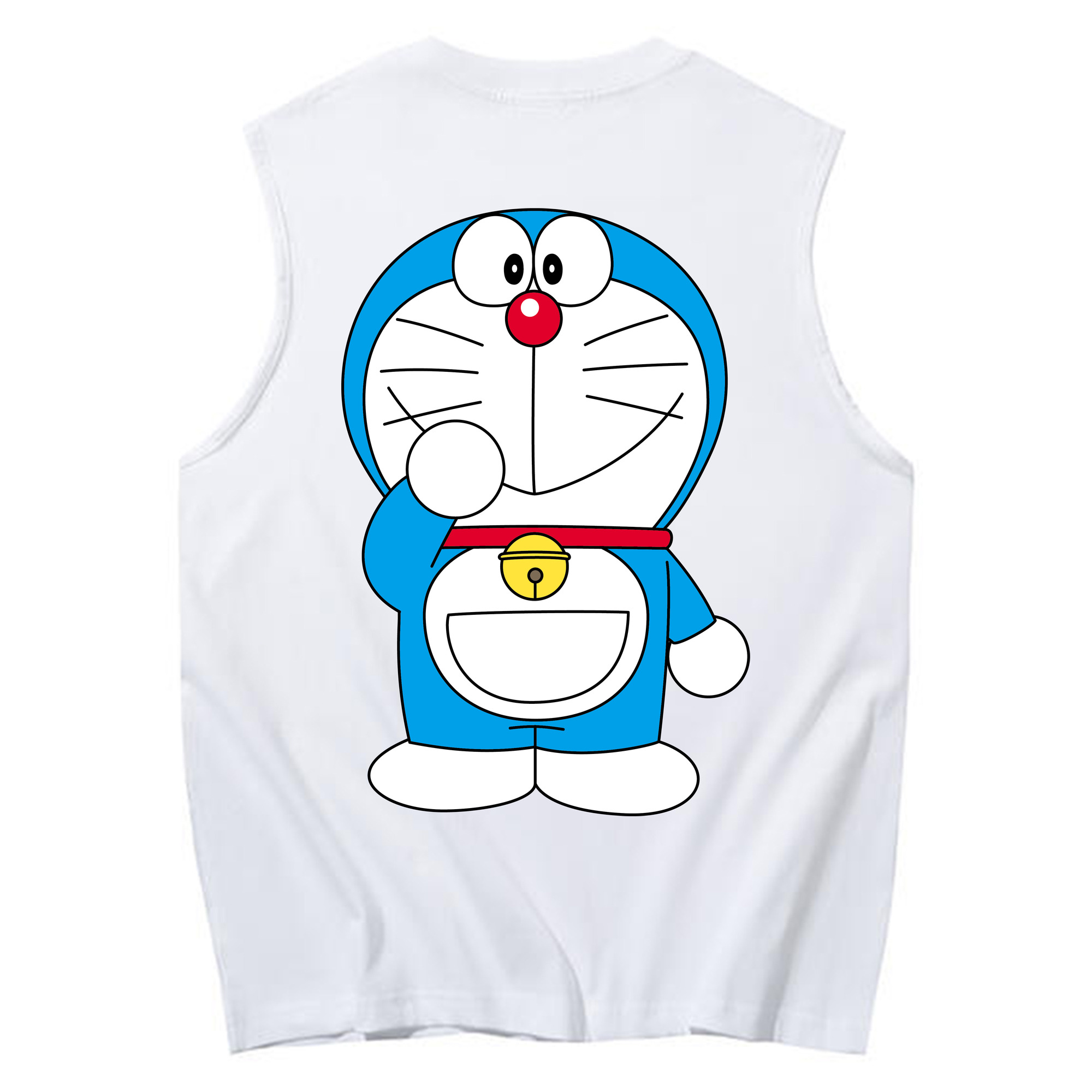 （画像用） ドラえもん Doraemon コットン100％タンクトップ（背面プリント）