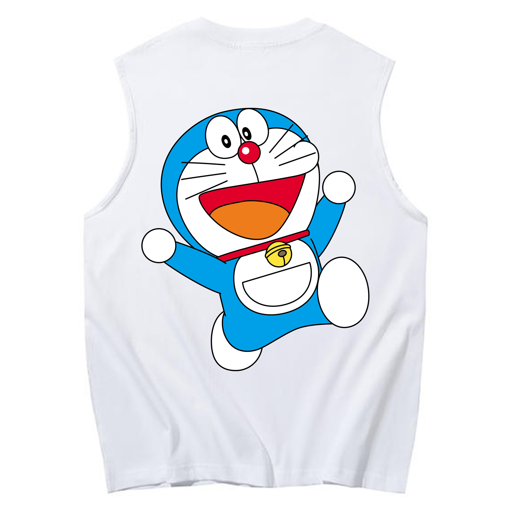（画像用） ドラえもん Doraemon コットン100％タンクトップ（背面プリント）