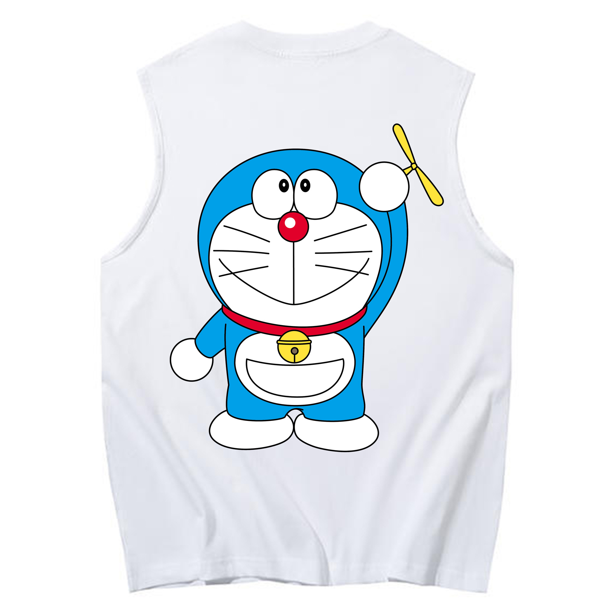 （画像用） ドラえもん Doraemon コットン100％タンクトップ（背面プリント）