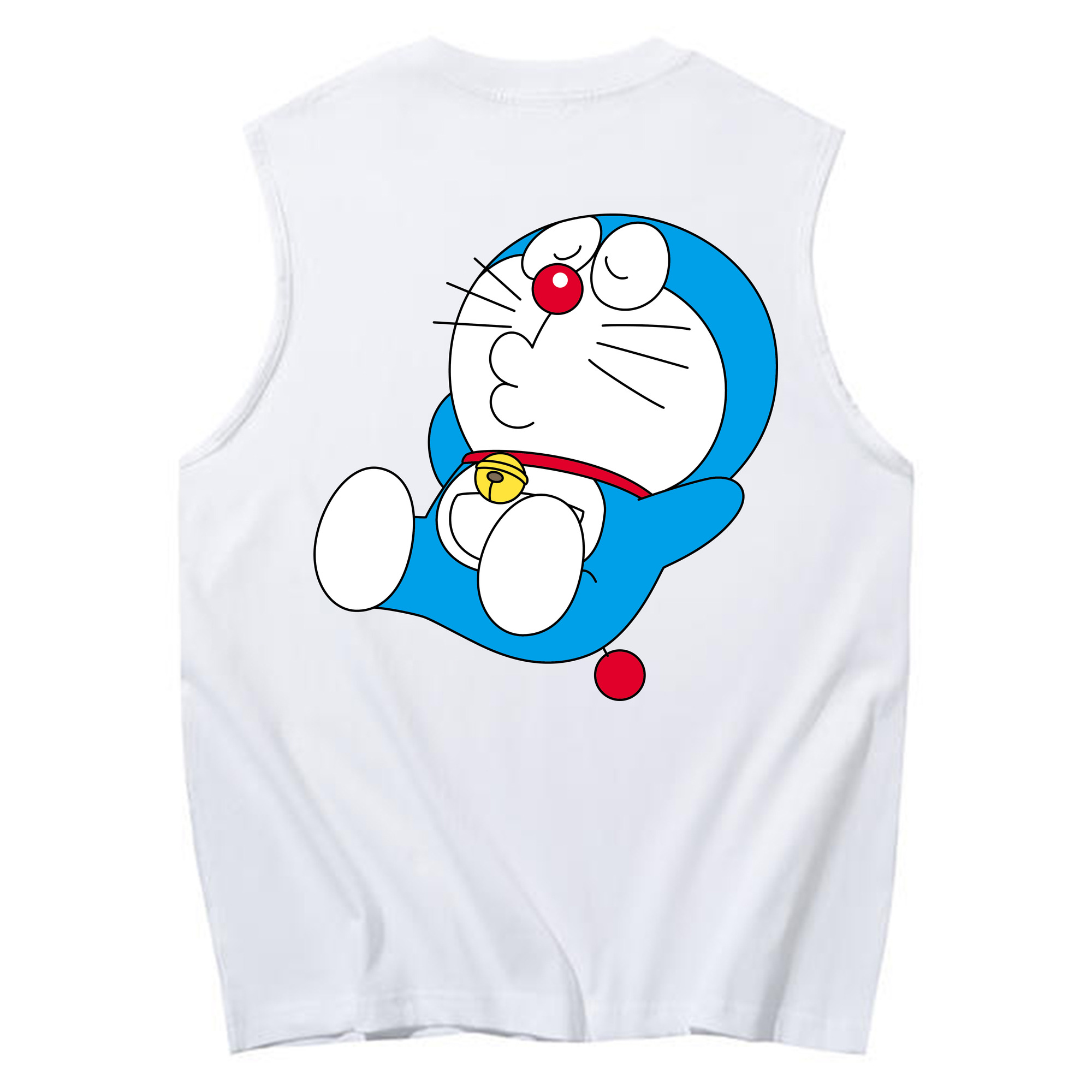 （画像用） ドラえもん Doraemon コットン100％タンクトップ（背面プリント）