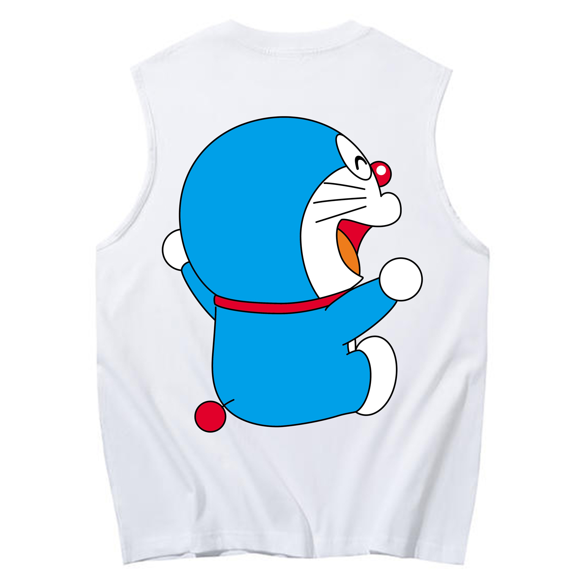 （画像用） ドラえもん Doraemon コットン100％タンクトップ（背面プリント）