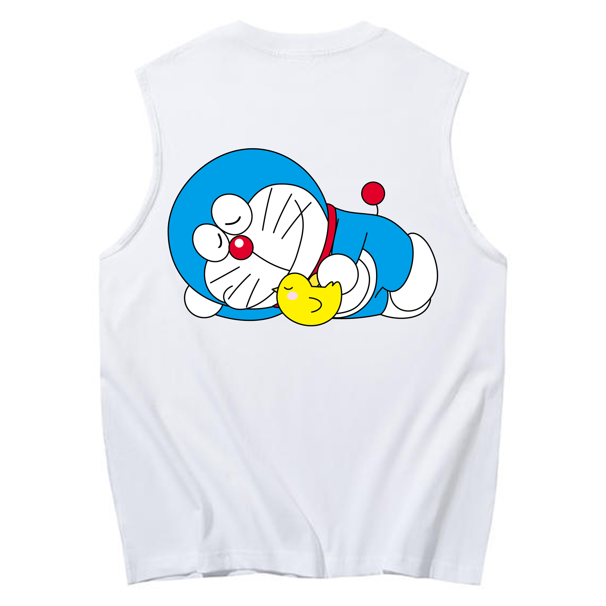 （画像用） ドラえもん Doraemon コットン100％タンクトップ（背面プリント）