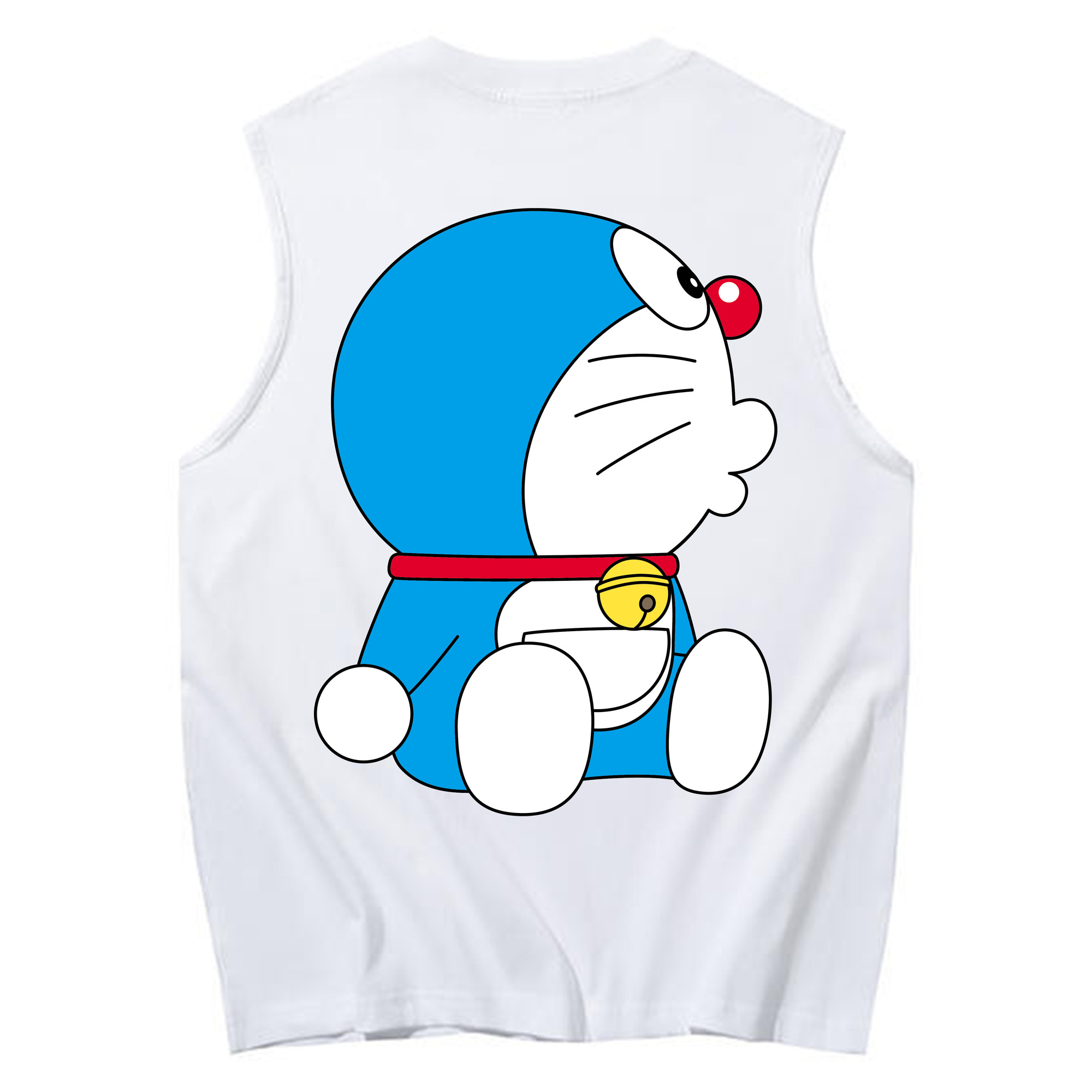 （画像用） ドラえもん Doraemon コットン100％タンクトップ（背面プリント）