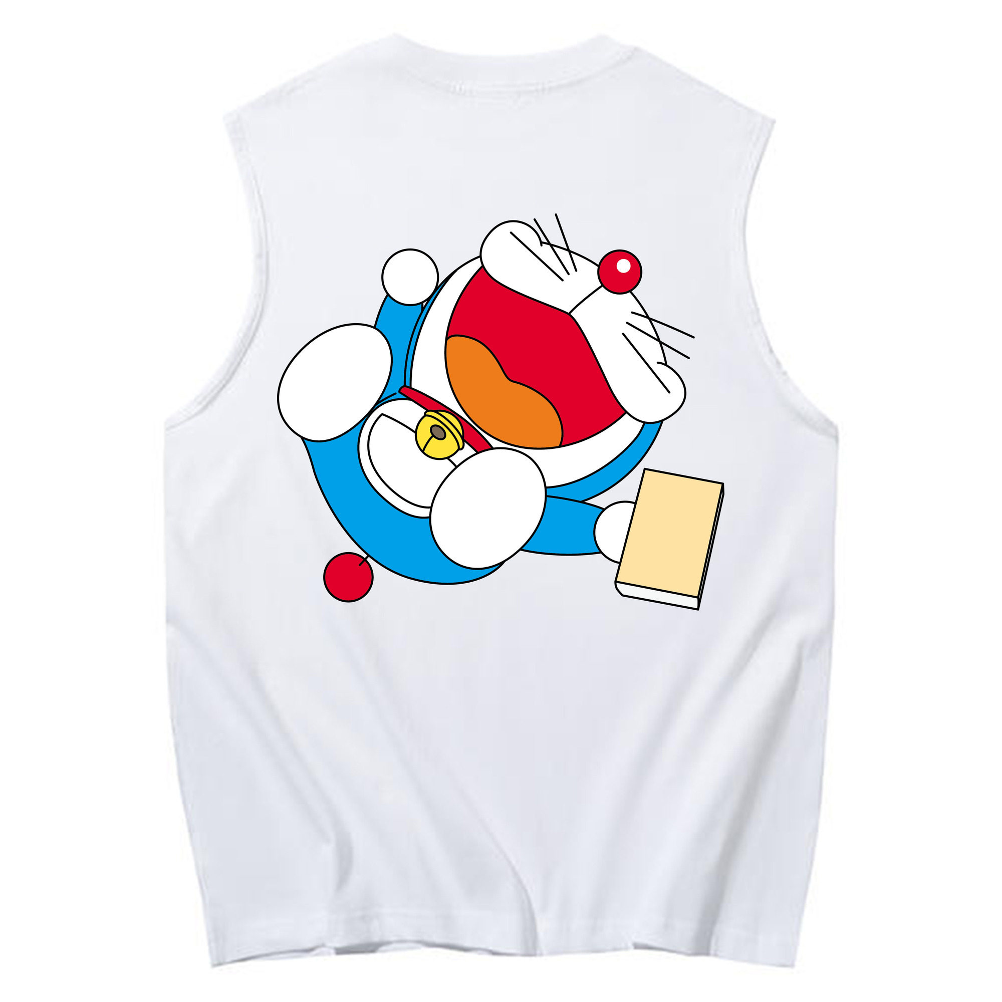 （画像用） ドラえもん Doraemon コットン100％タンクトップ（背面プリント）
