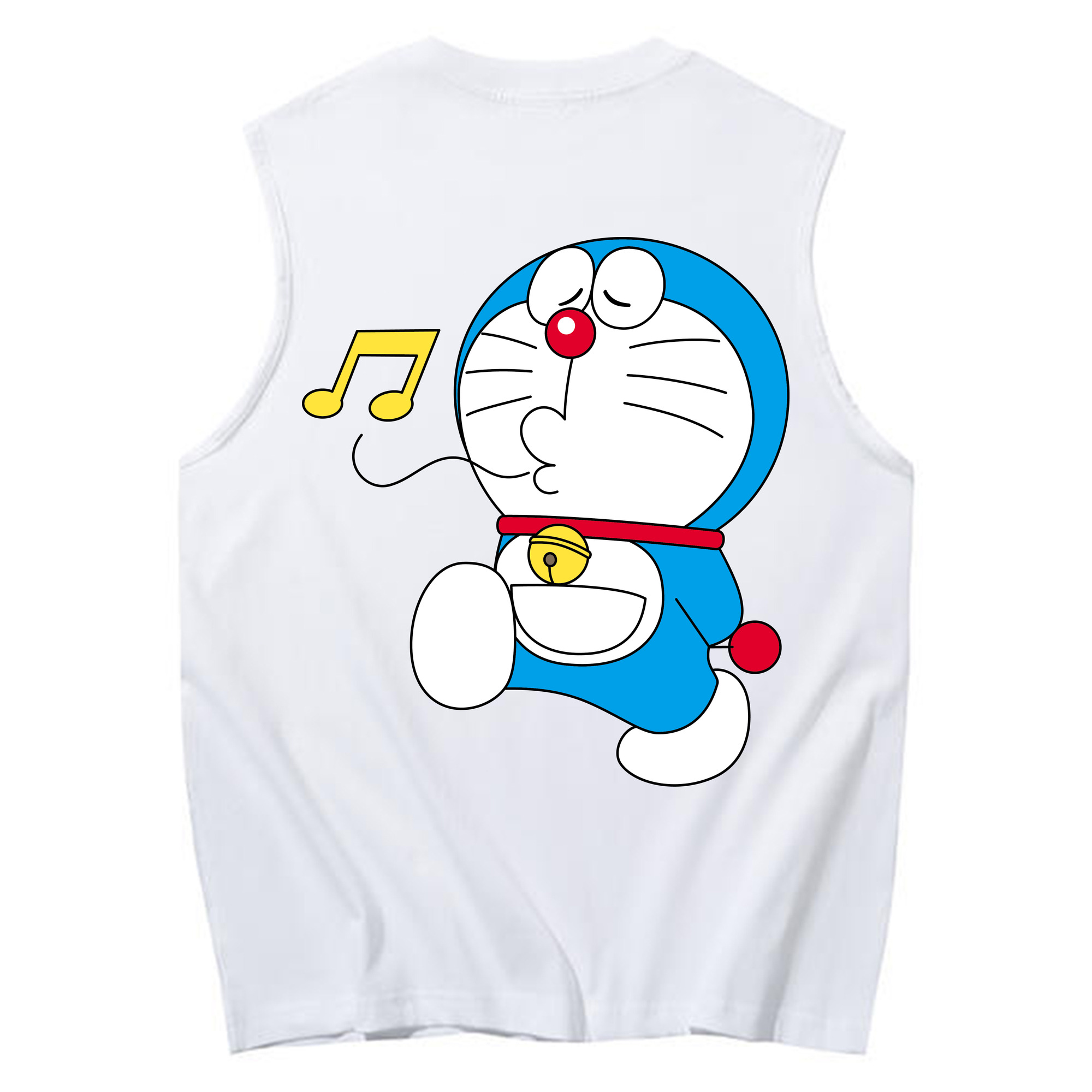 （画像用） ドラえもん Doraemon コットン100％タンクトップ（背面プリント）