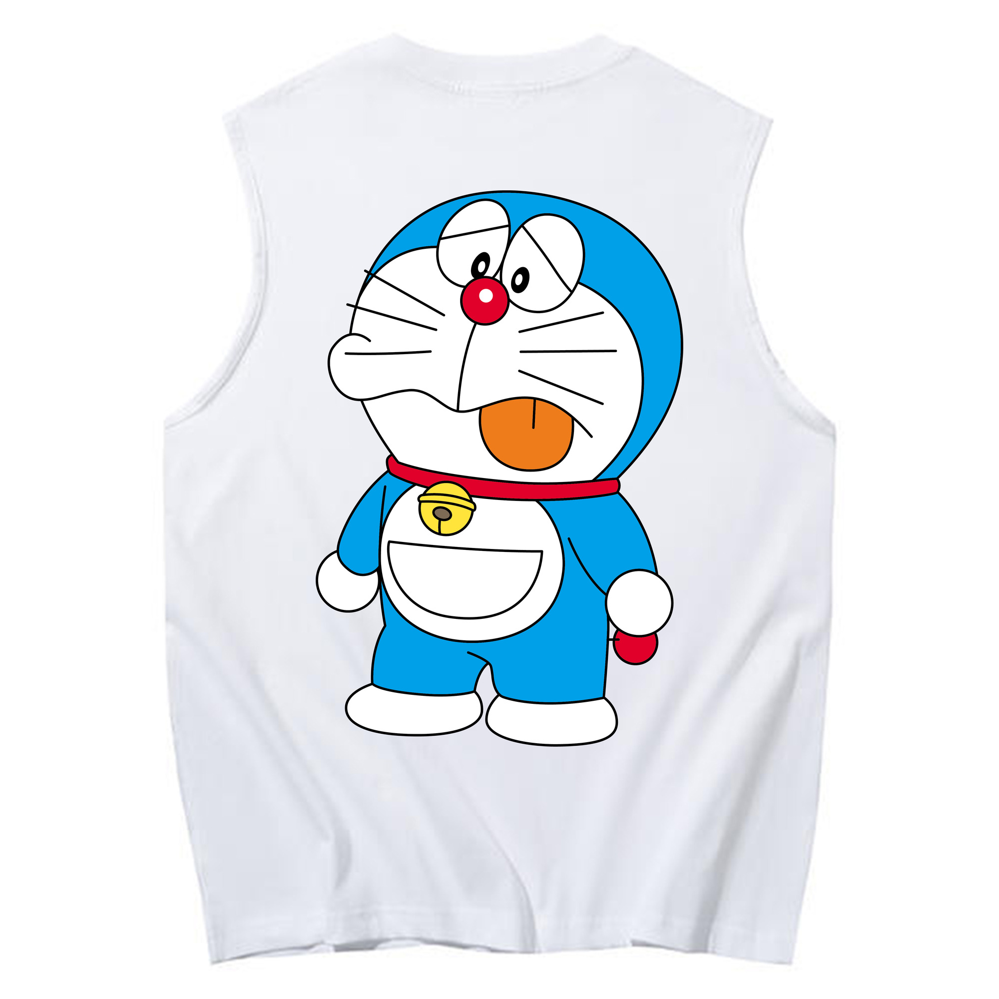 （画像用） ドラえもん Doraemon コットン100％タンクトップ（背面プリント）