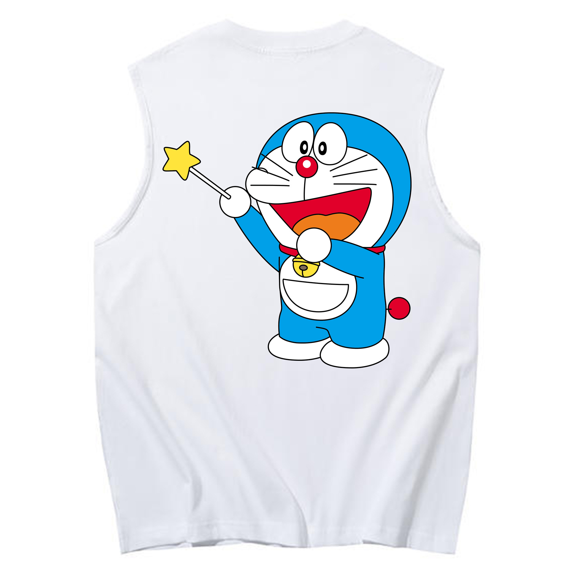（画像用） ドラえもん Doraemon コットン100％タンクトップ（背面プリント）